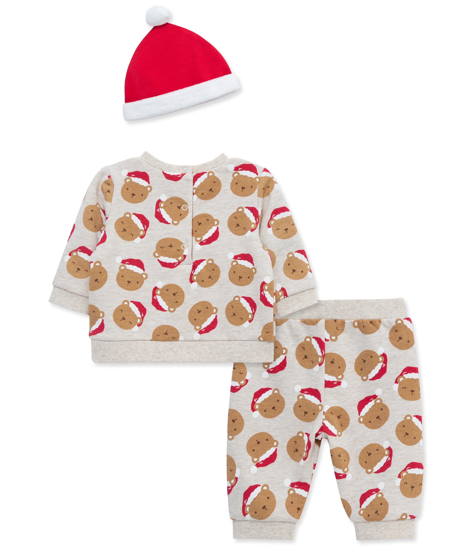 Santa Bear Set (3M-12M) - Little Me