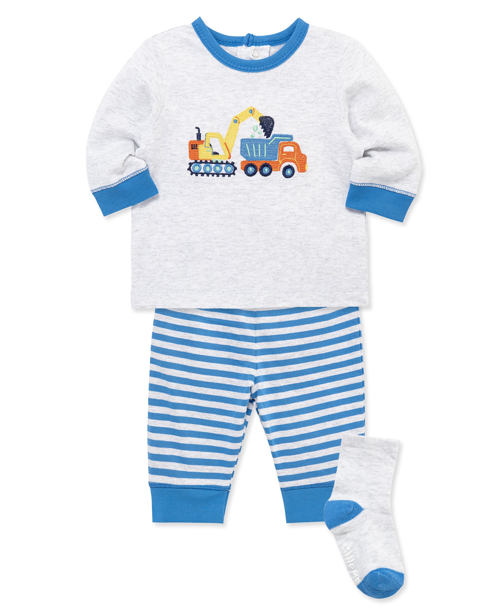 Work Zone Jogger & Sock Set (3M-12M) - Little Me