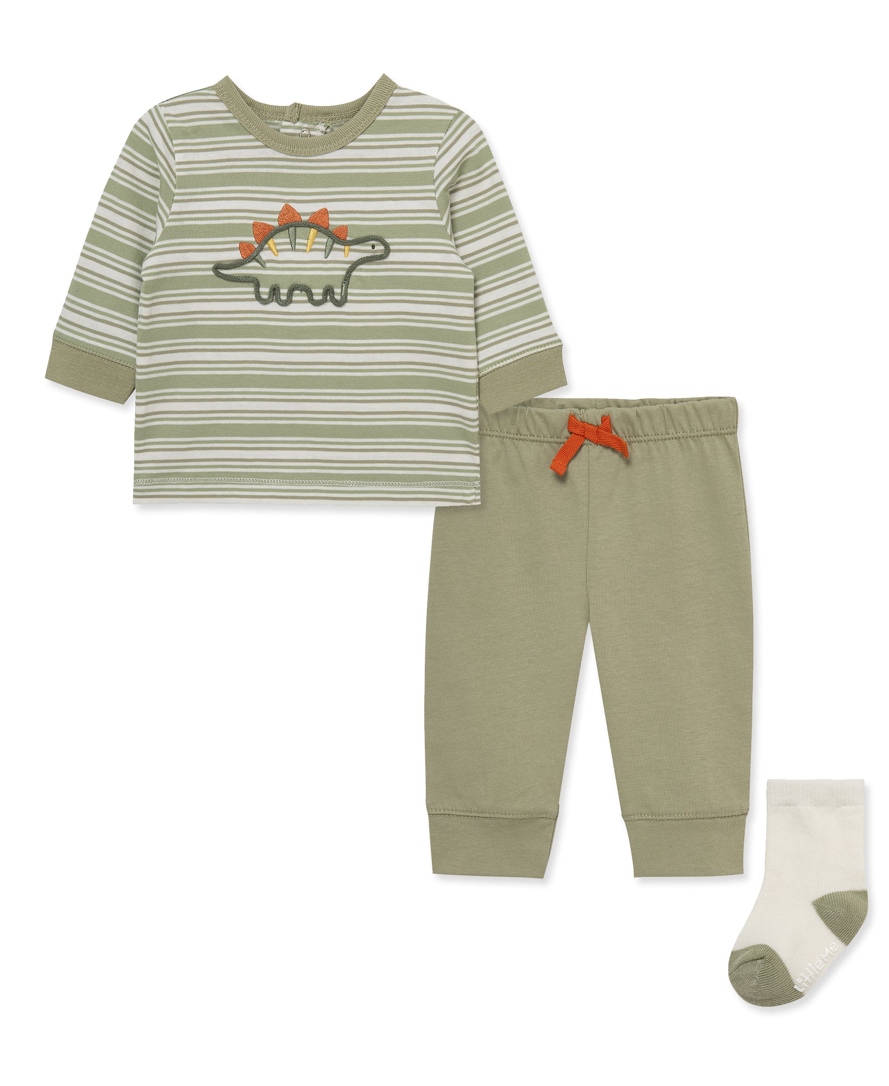 Dino Jogger & Sock Set (12M-24M) - Little Me