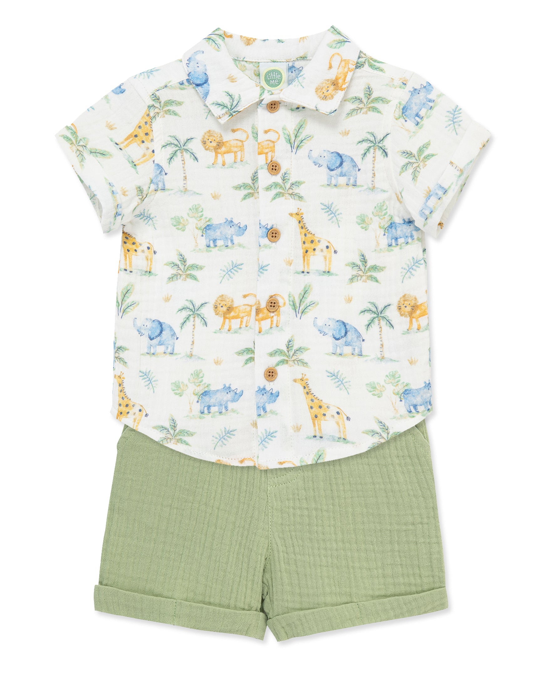 Jungle Gauze Short Set