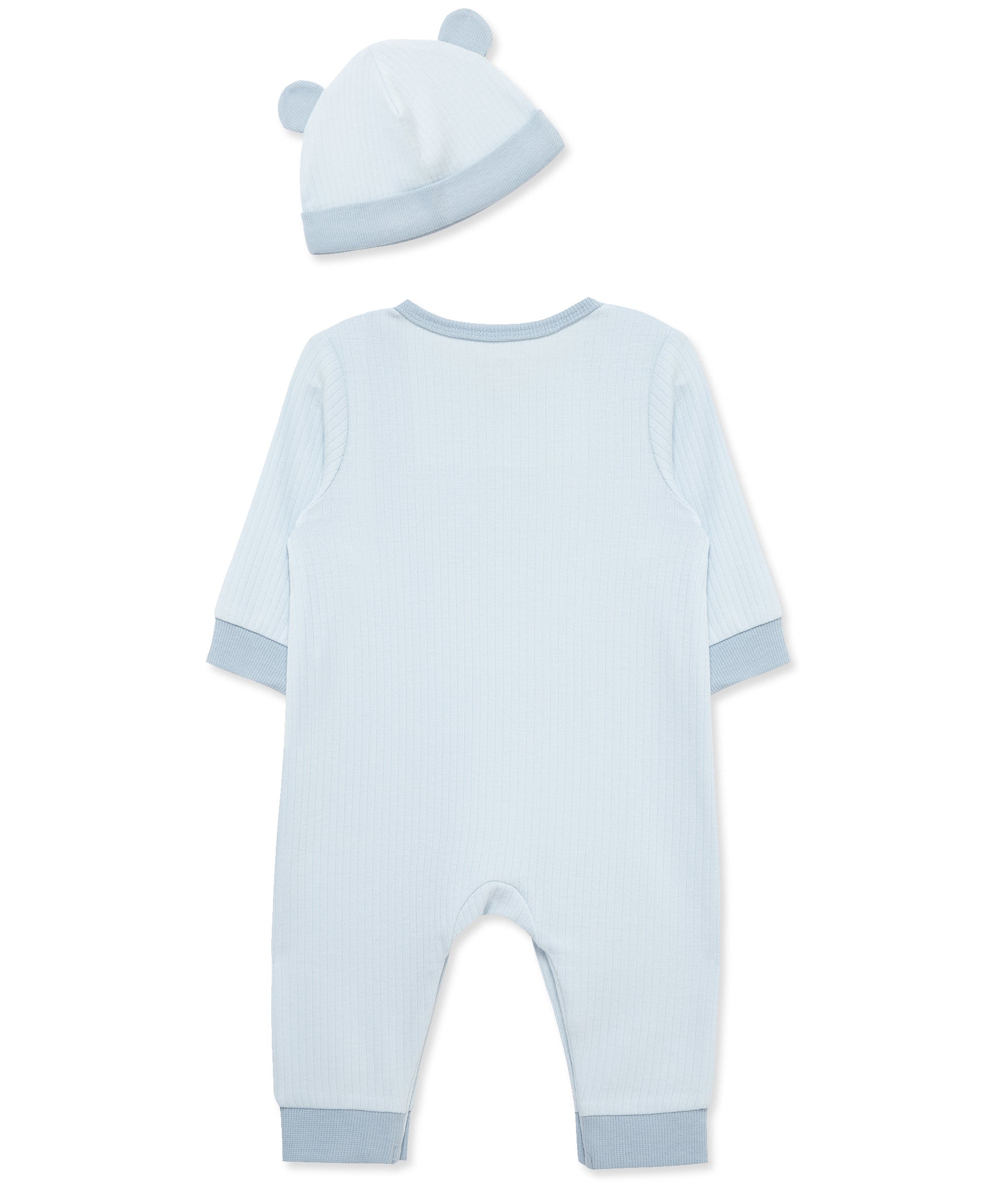 Blue Coverall & Hat - Little Me