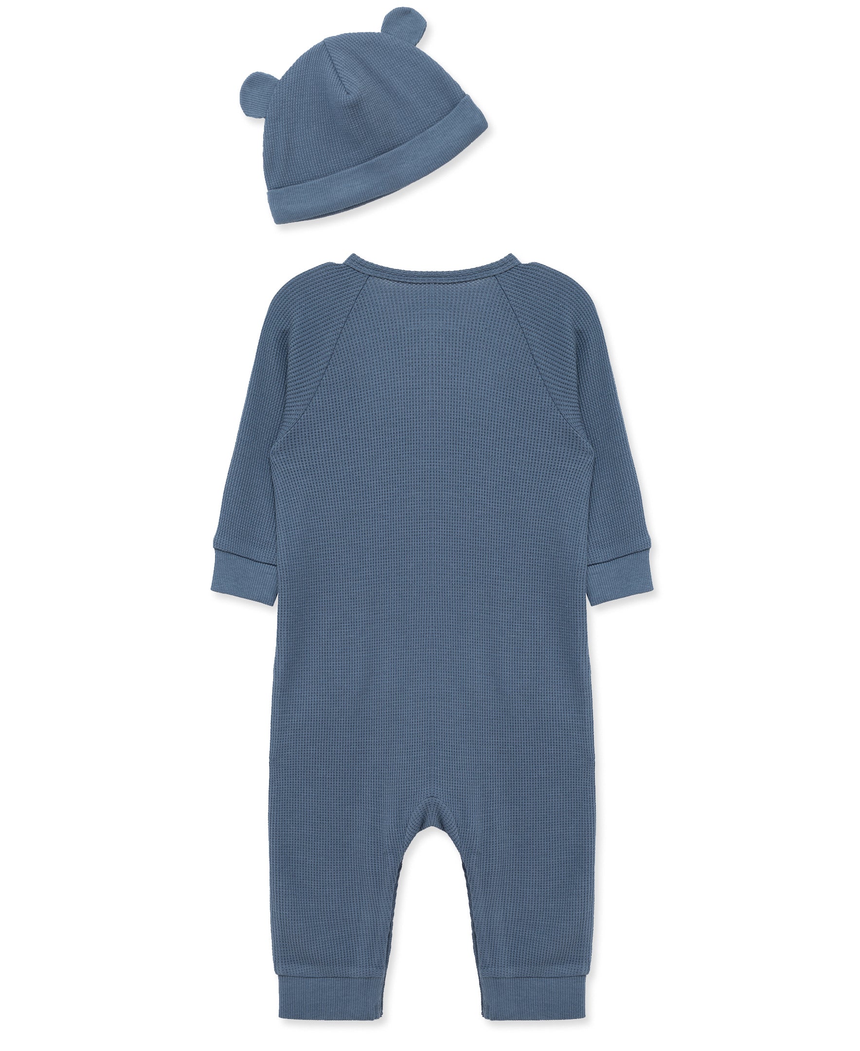 Blue Coverall & Hat - Little Me