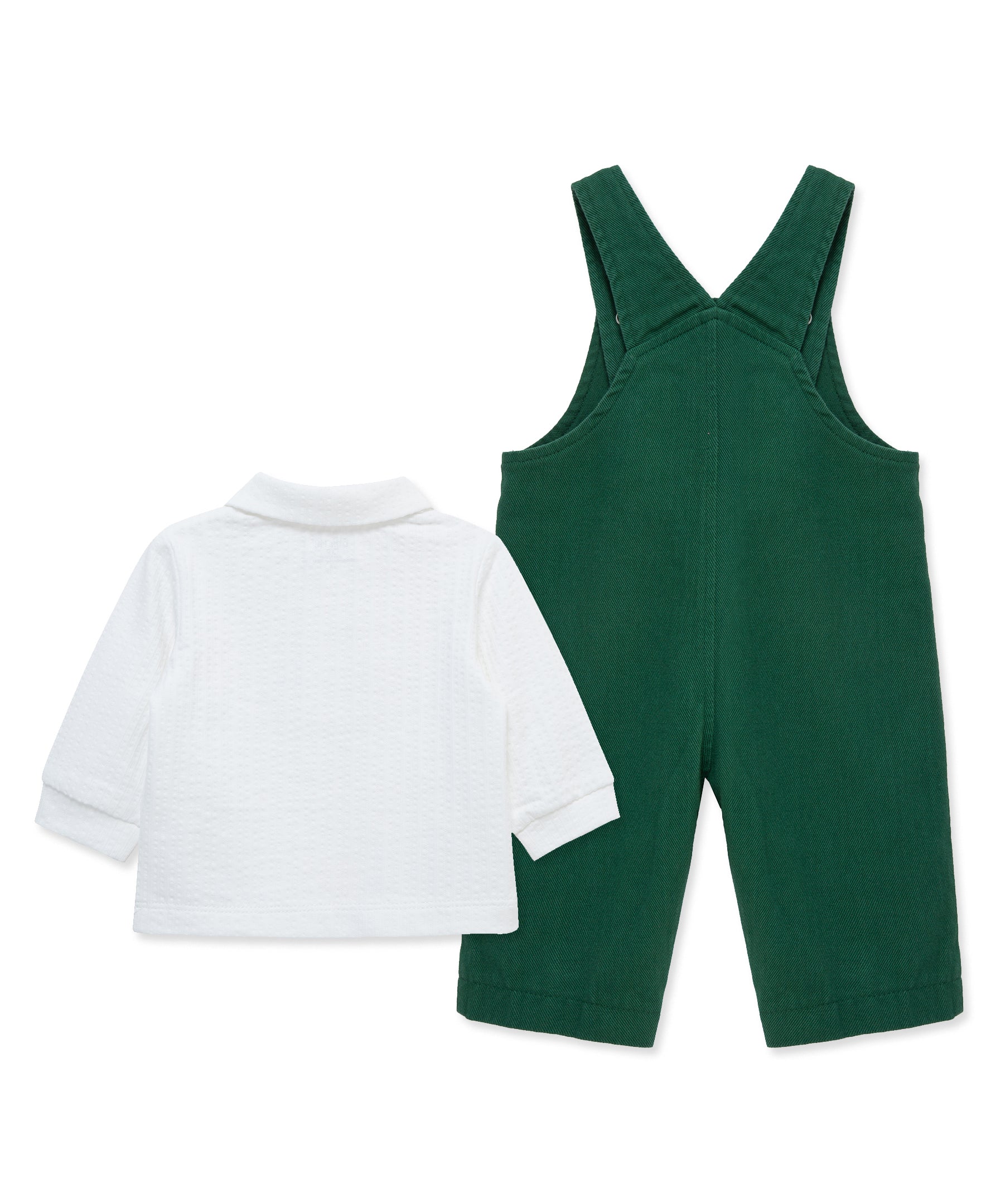 Merry Overall Set (3M-12M) - Little Me