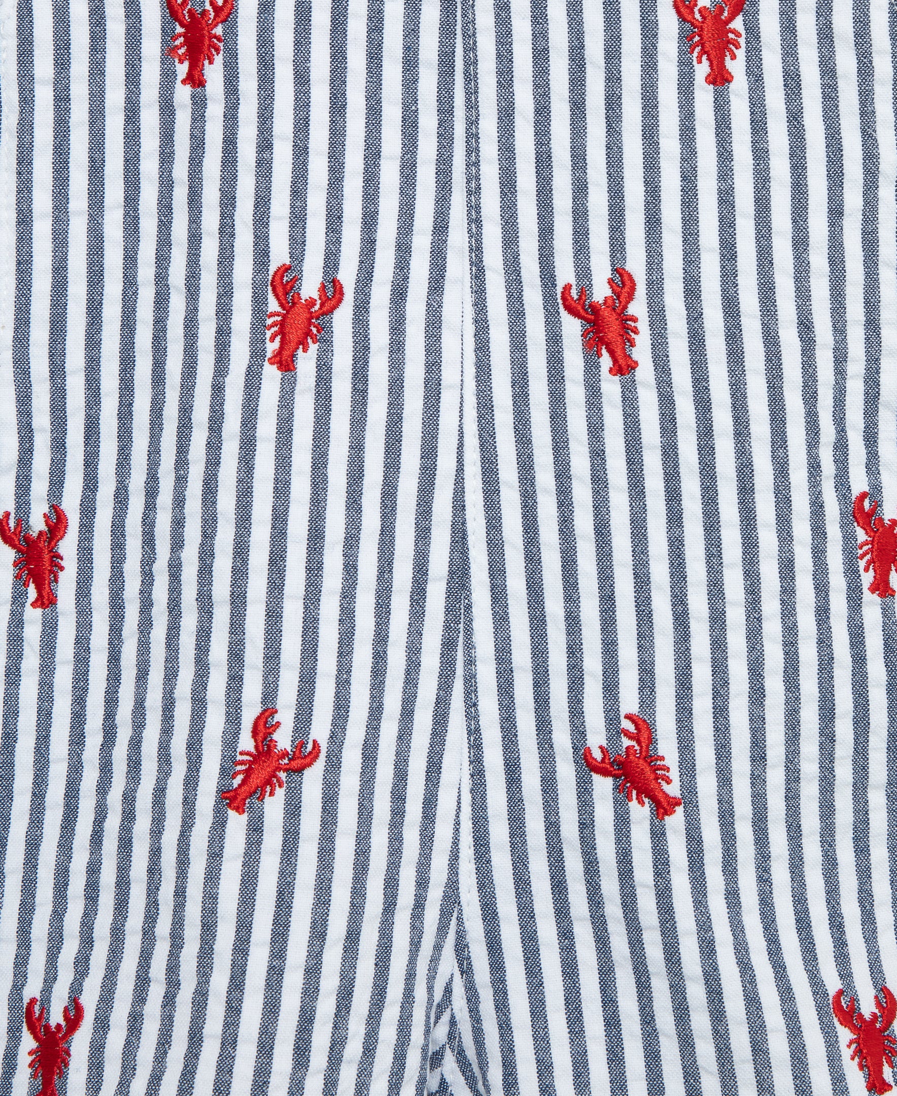 Lobster Woven Shortall Set (3M-12M)