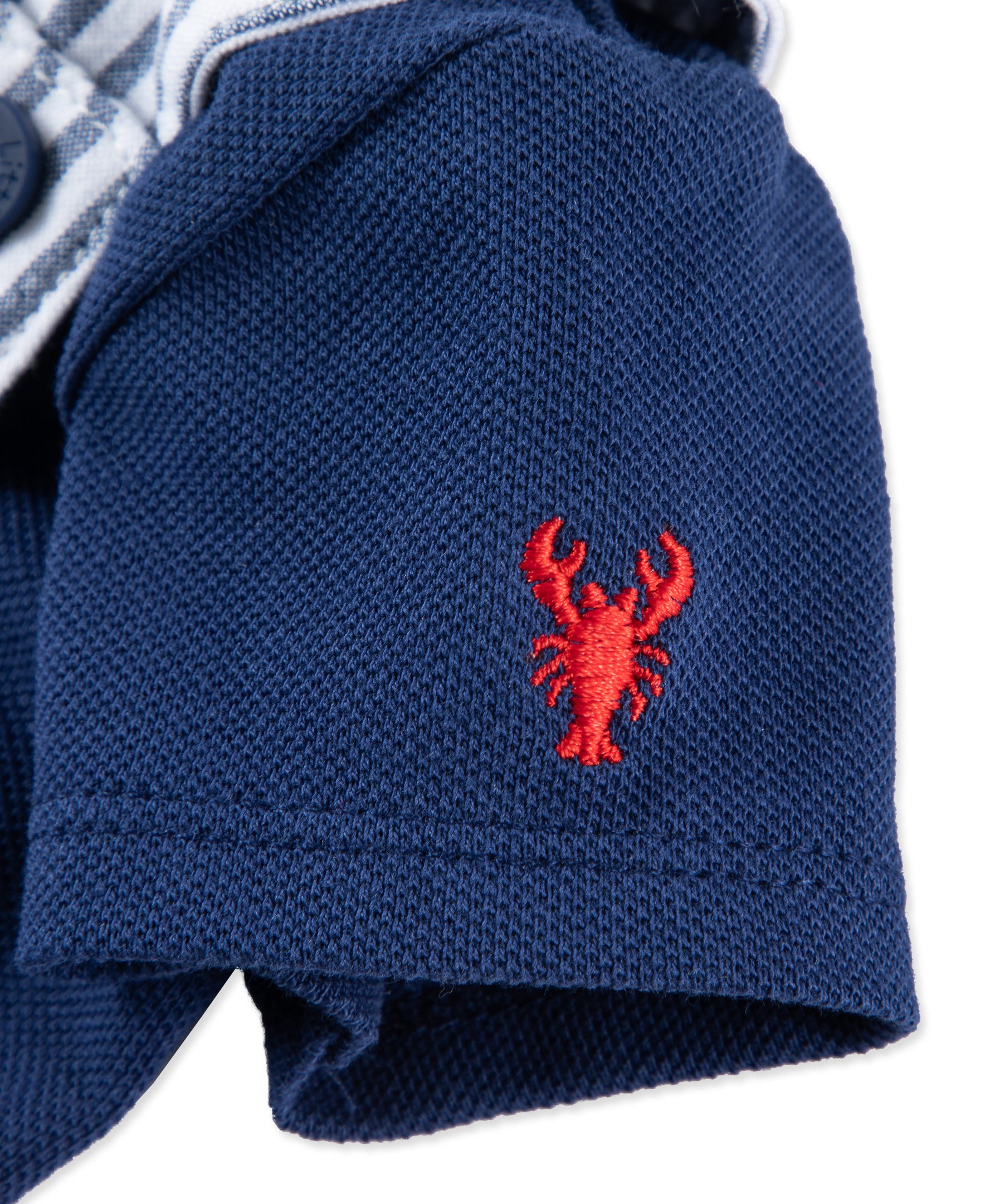 Lobster Woven Shortall Set (3M-12M)