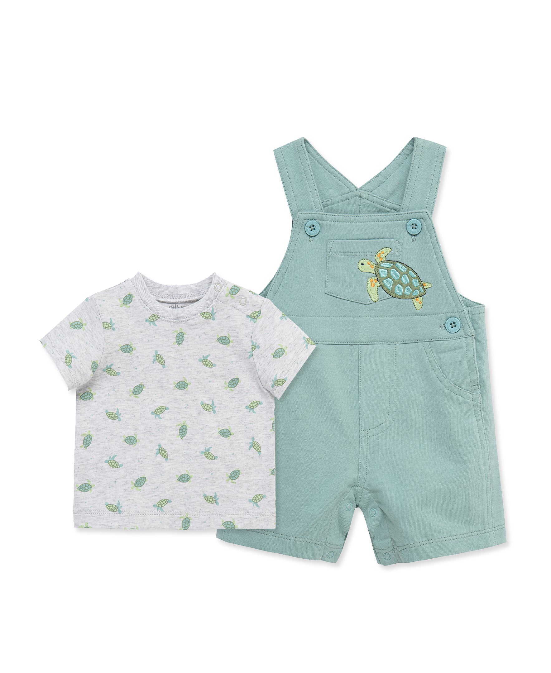 Turtle Shortall Set (3M-12M)