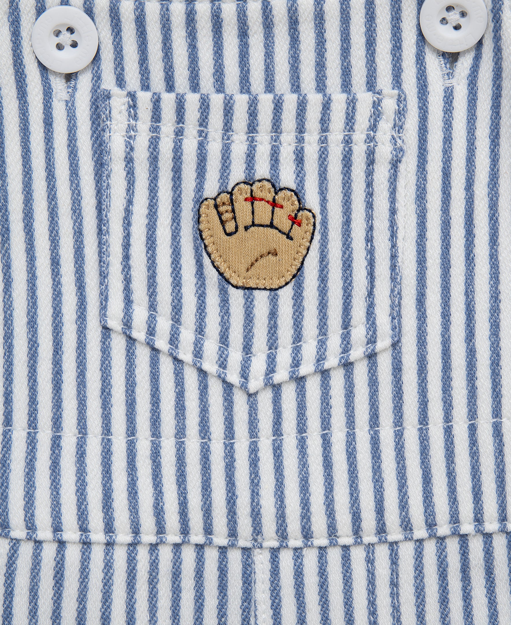 Baseball Shortall Set (3M-12M)