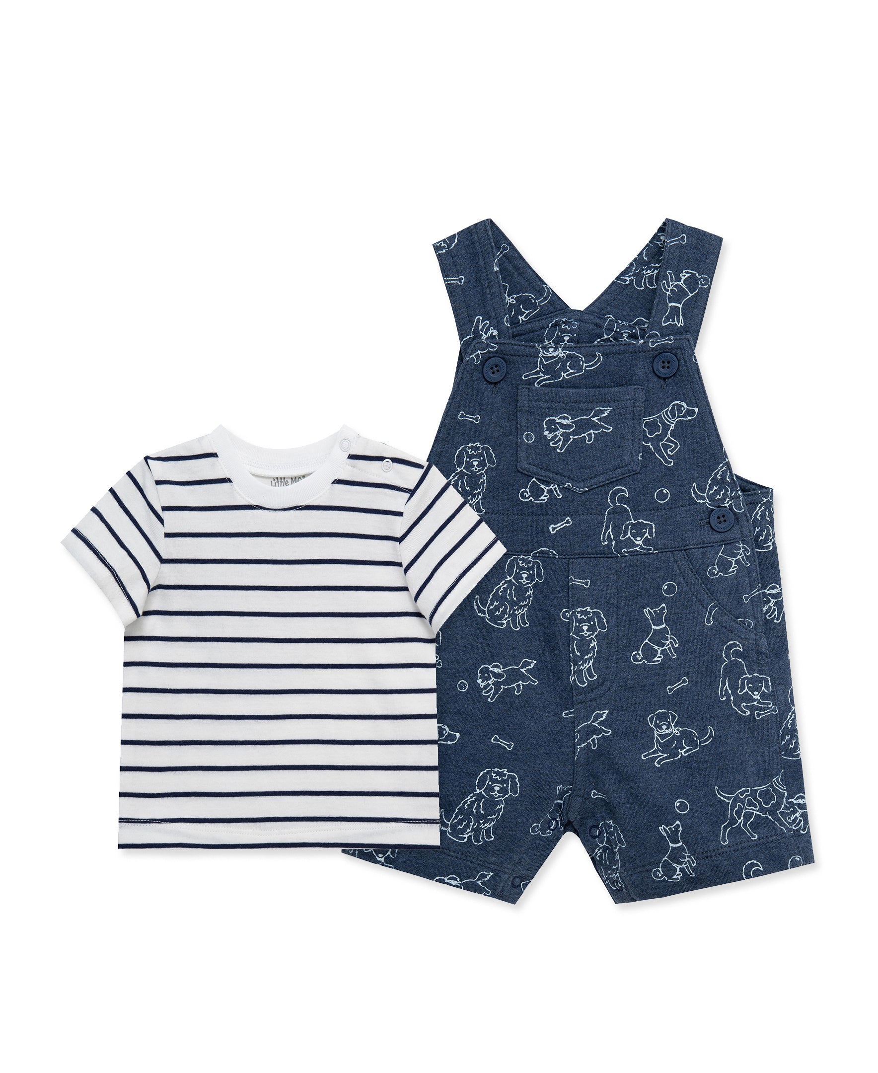 Puppies Shortall Set (12M-24M) - Little Me