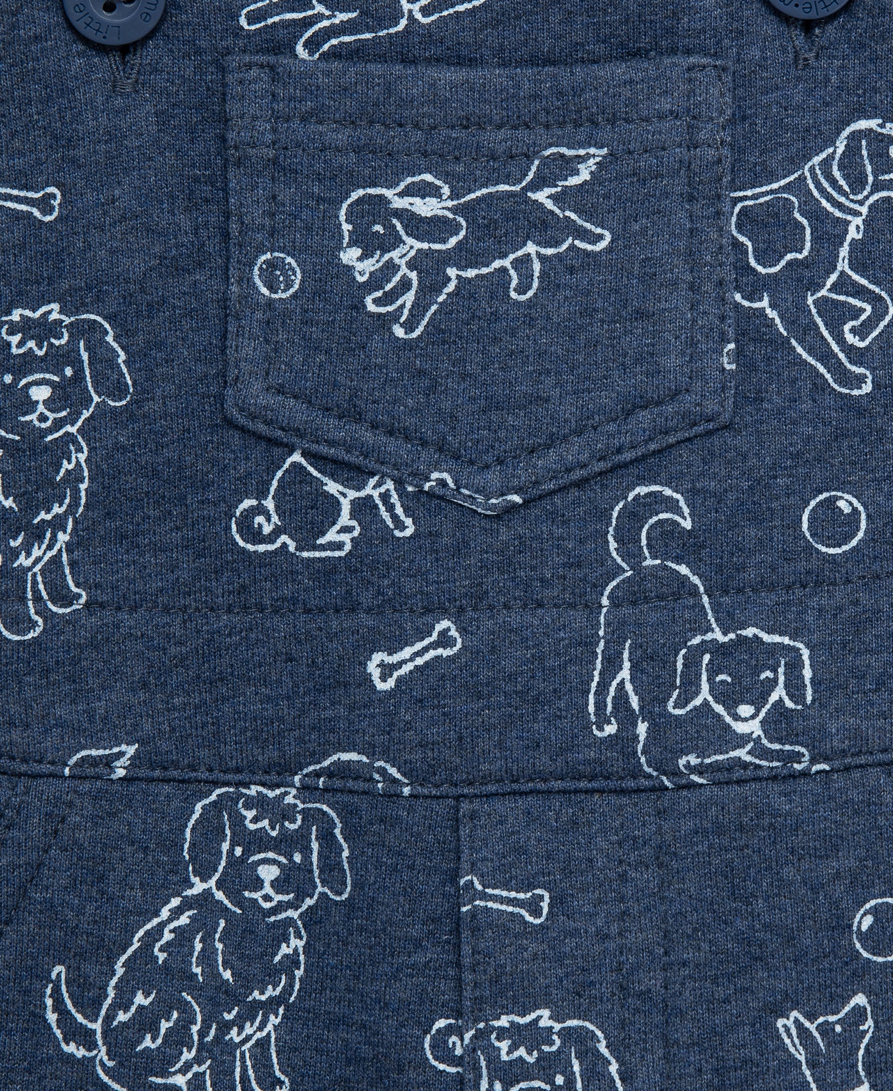 Puppies Shortall Set (3M-12M)