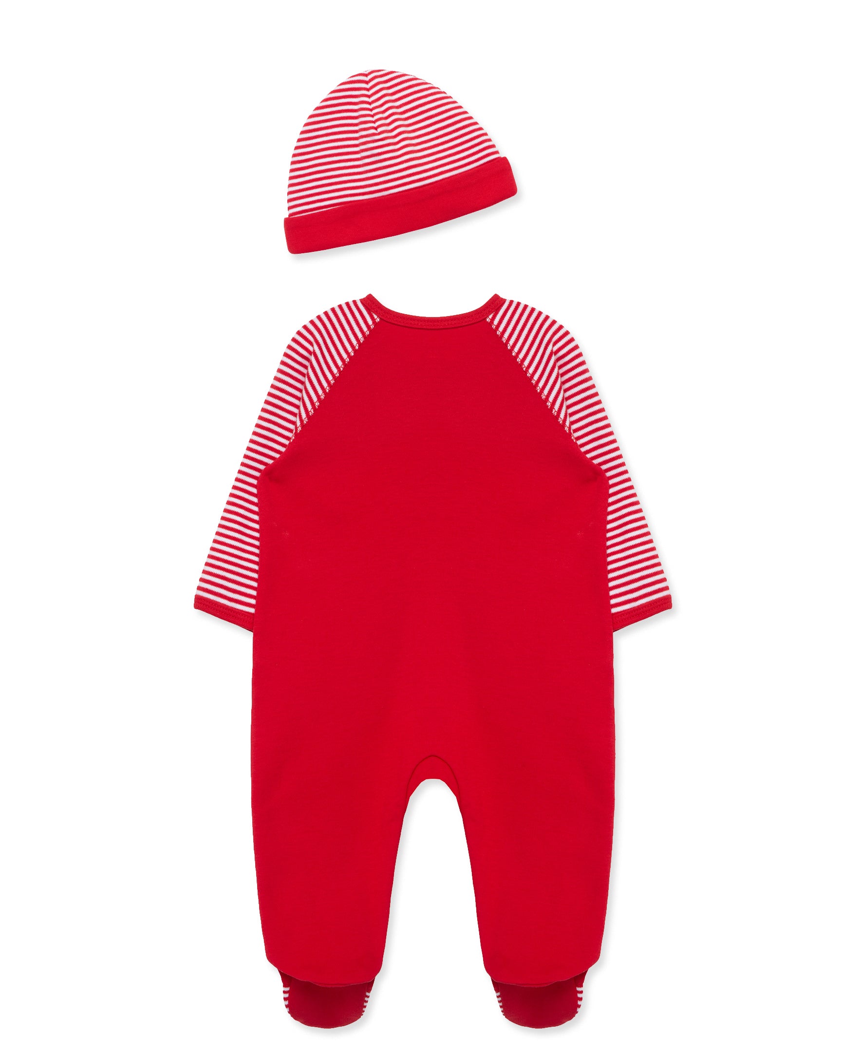 Train "My First Christmas" Footie & Hat (NB-9M)