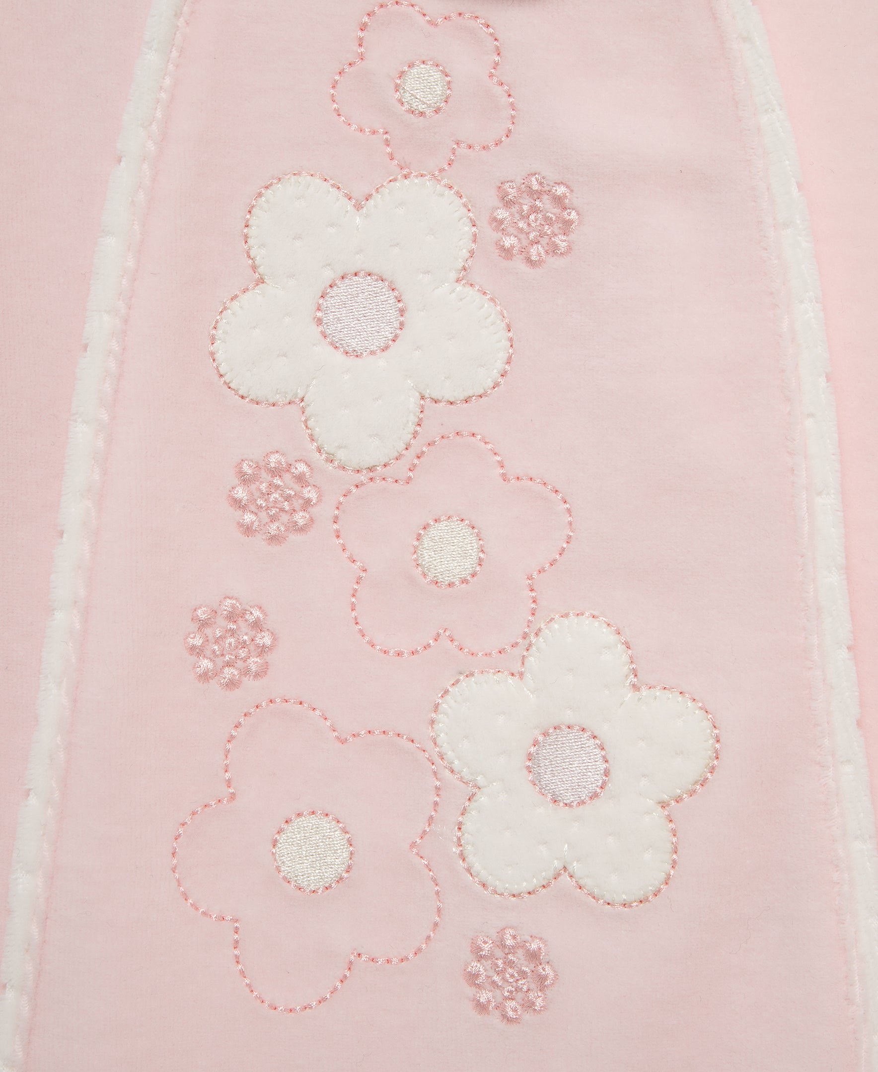 Cascade Floral Velour Footie (3M-9M) - Little Me