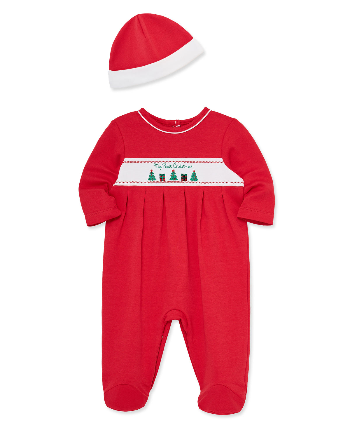 Little Trees Footie & Hat (NM-9M) - Little Me