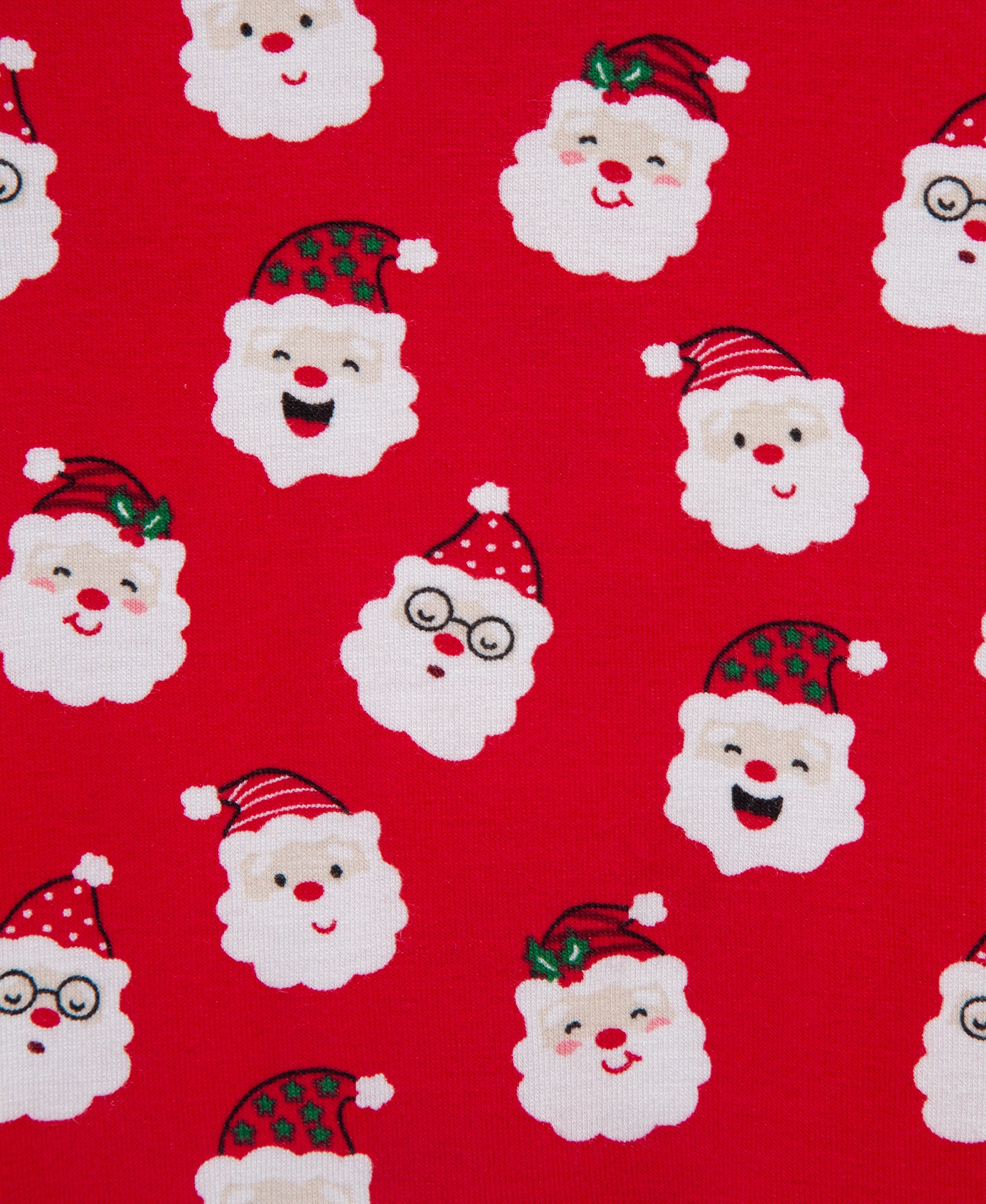 Fun Santa Footie & Hat (NB-9M) - Little Me