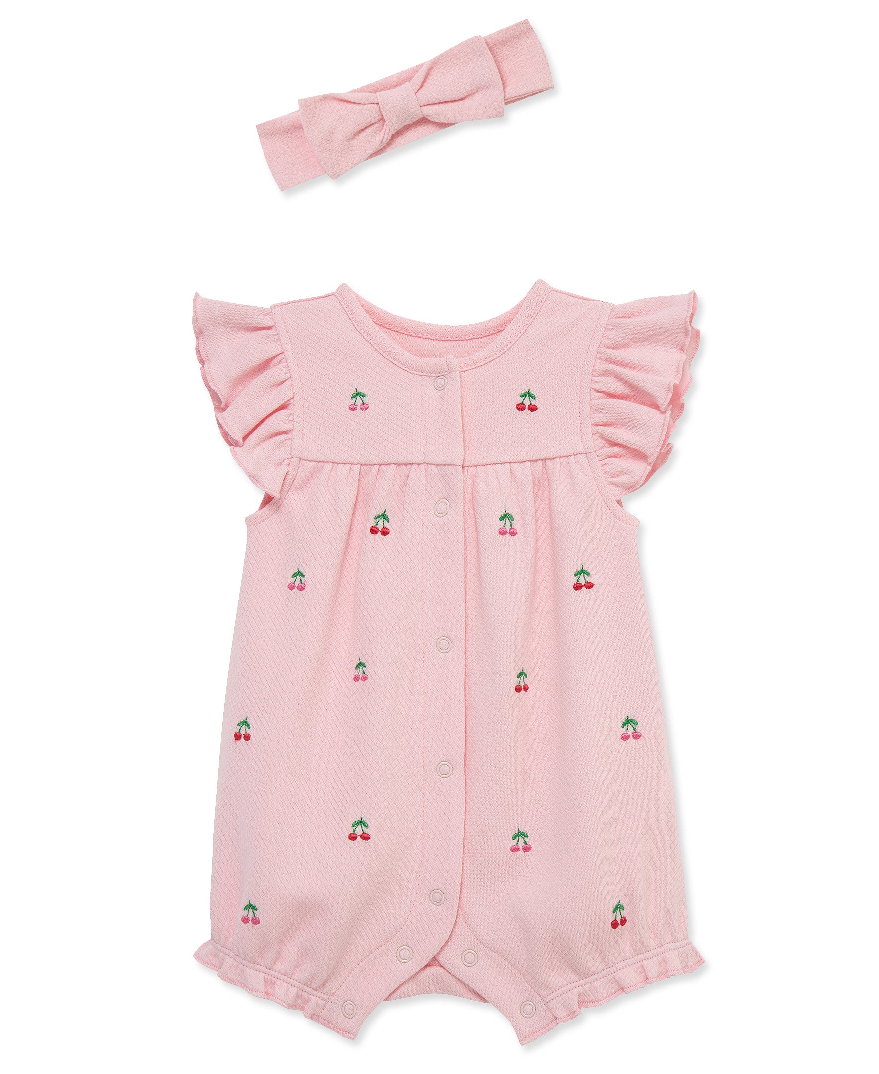 Cherries Romper & Headband