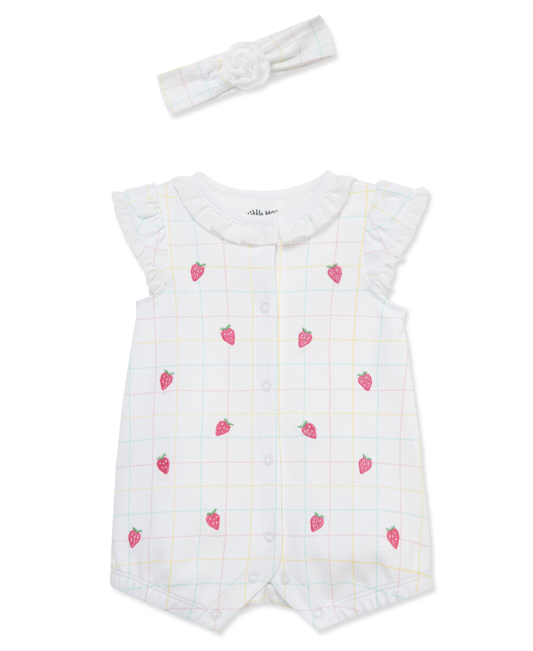 Strawberry Romper & Headband