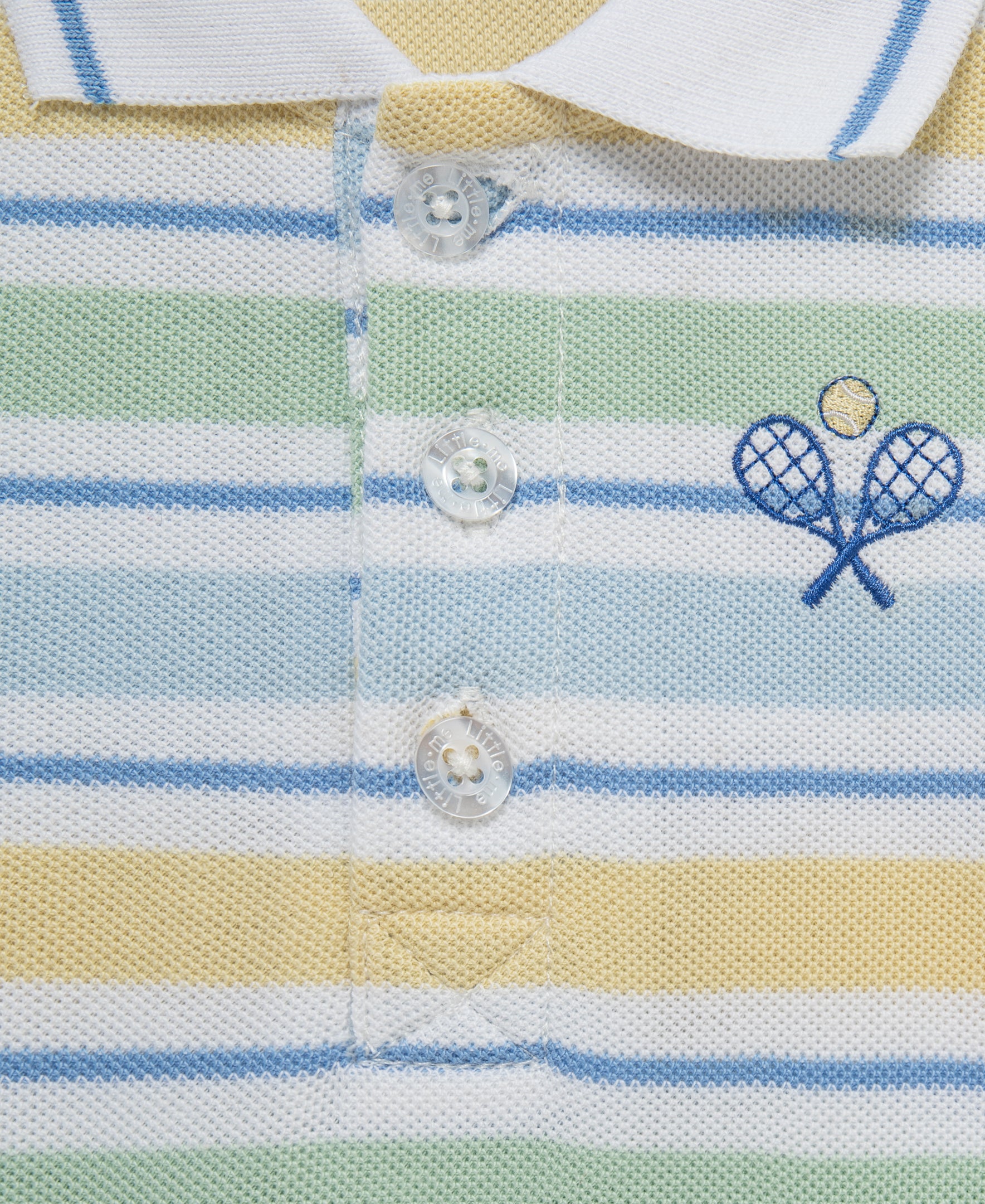 Wide Stripe Romper & Hat