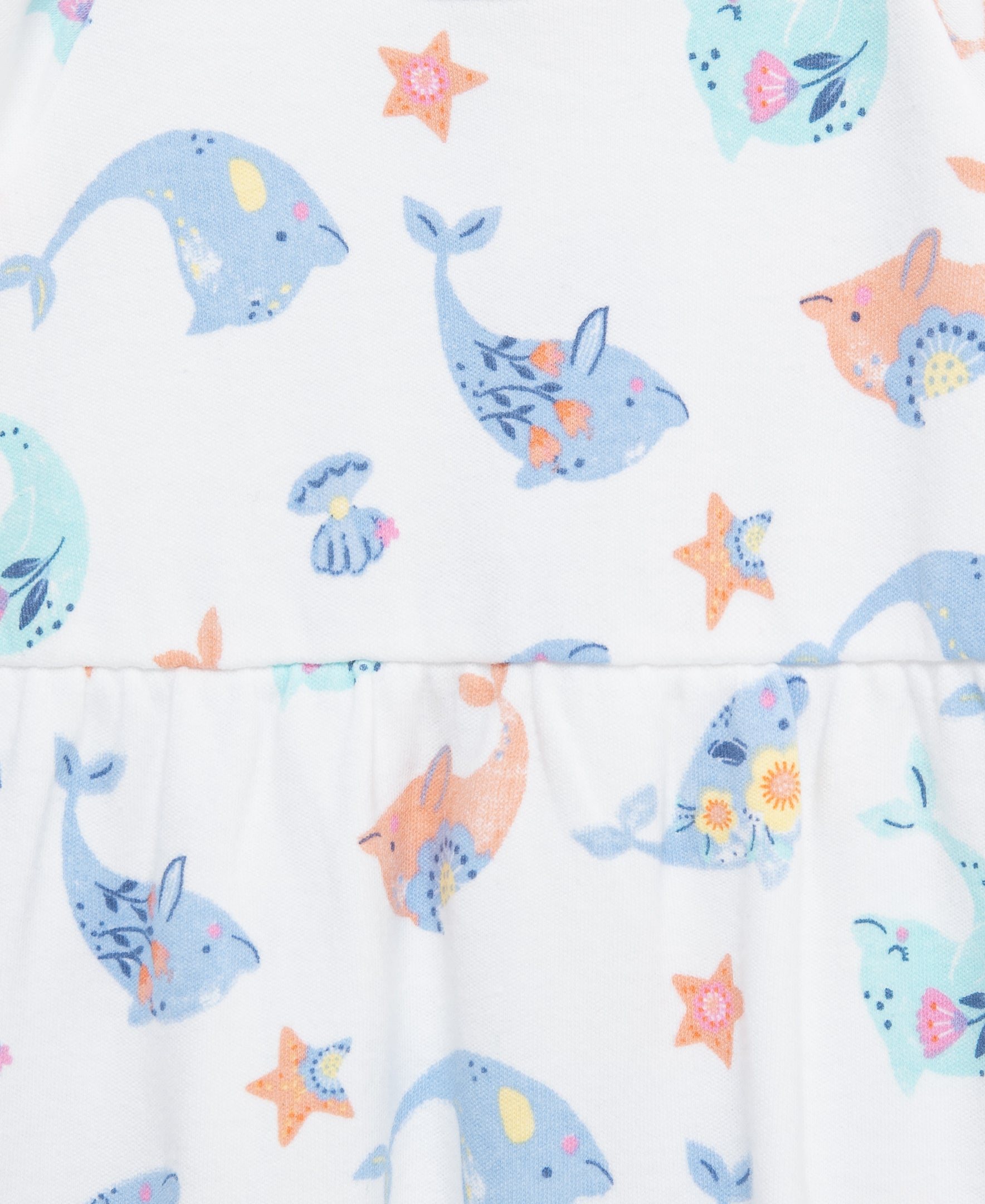 Dolphin Rompers 2-Pack