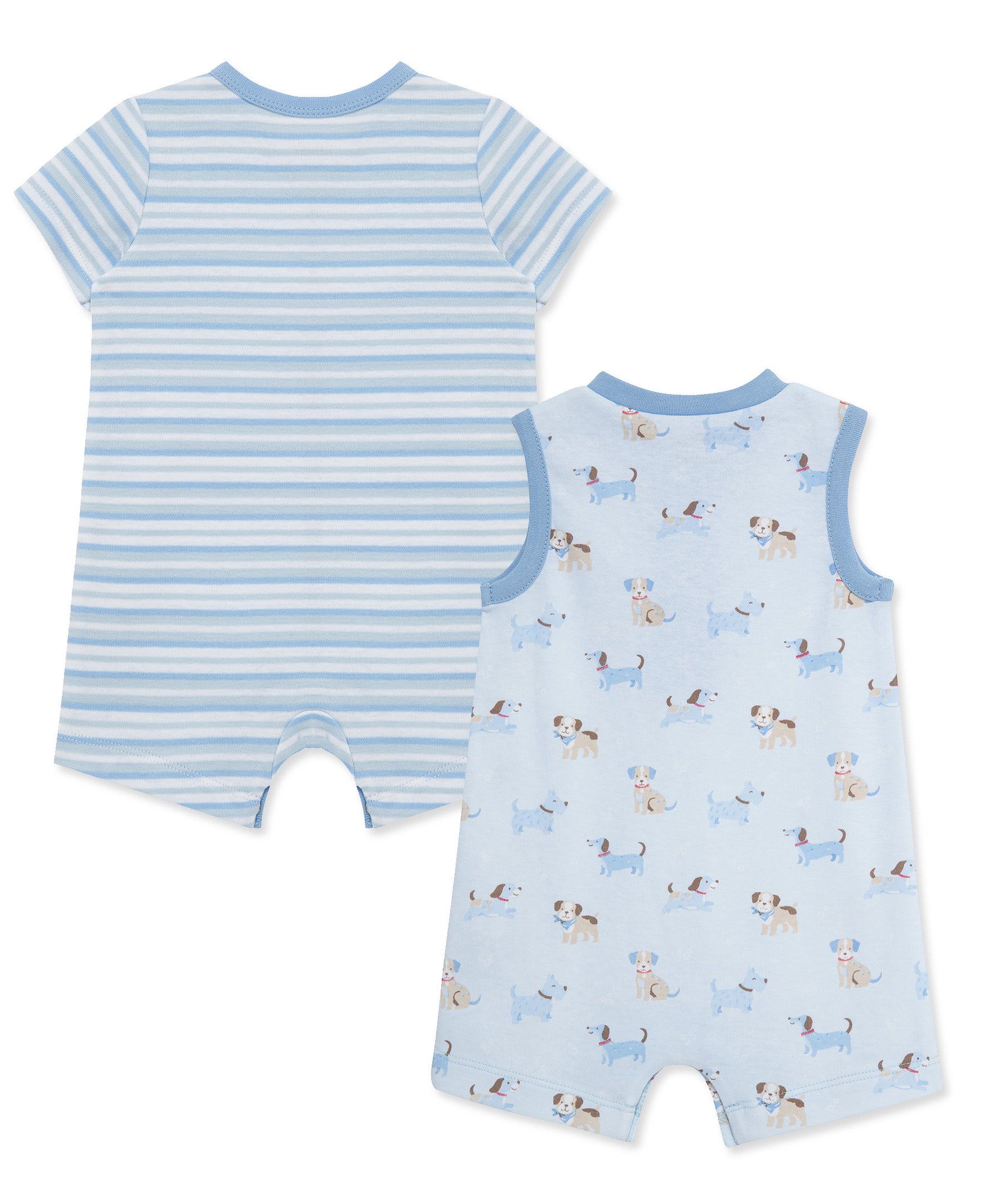 Puppies Rompers (2-Pack)