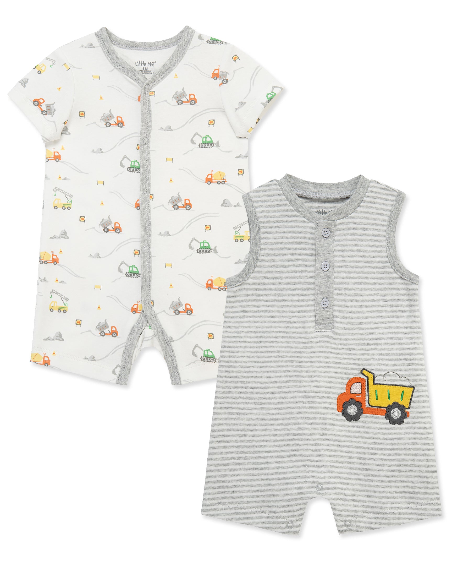 Trucks Rompers (2-Pack)