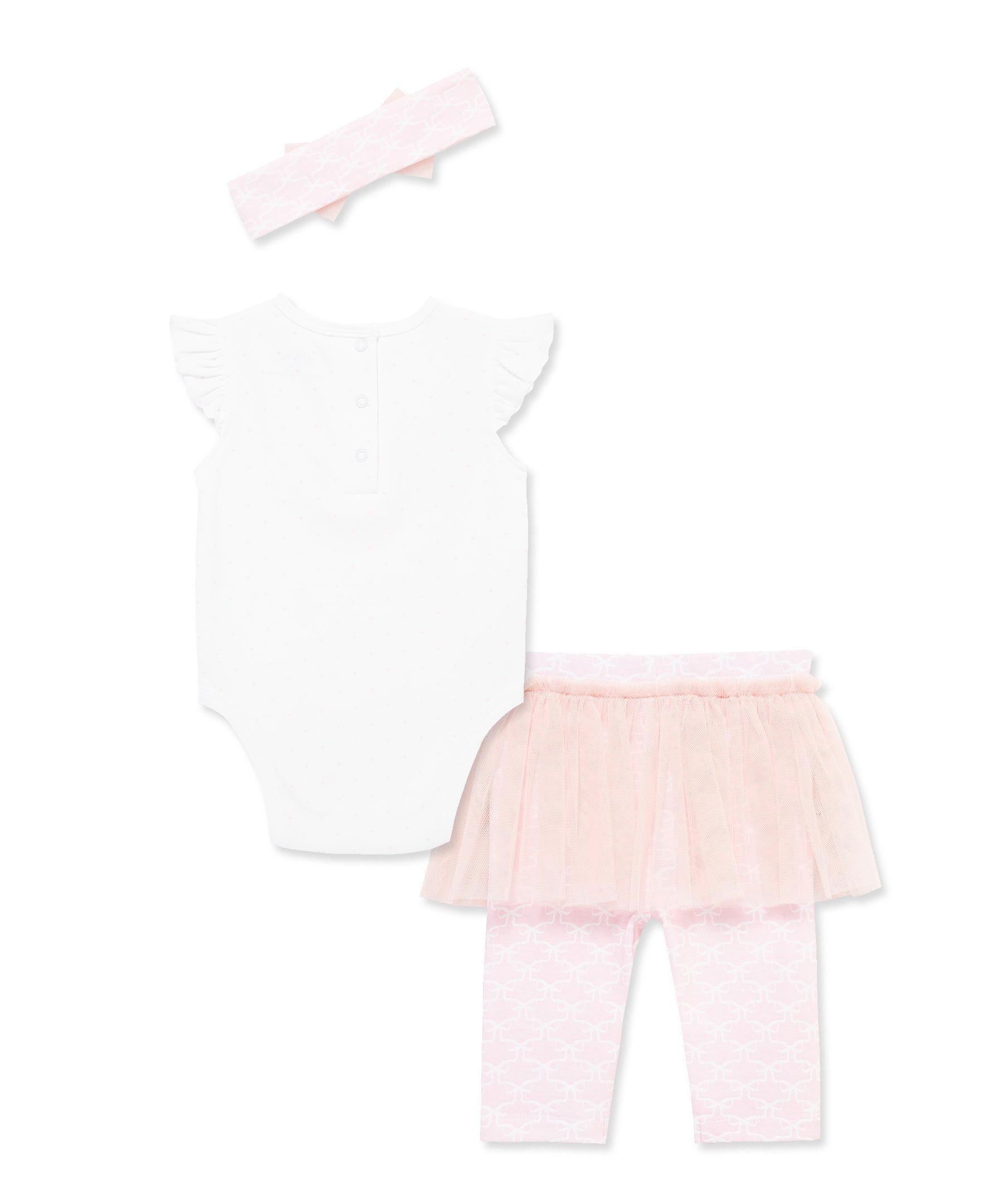 Ballet Skegging & Headband Set (3M-12M) - Little Me