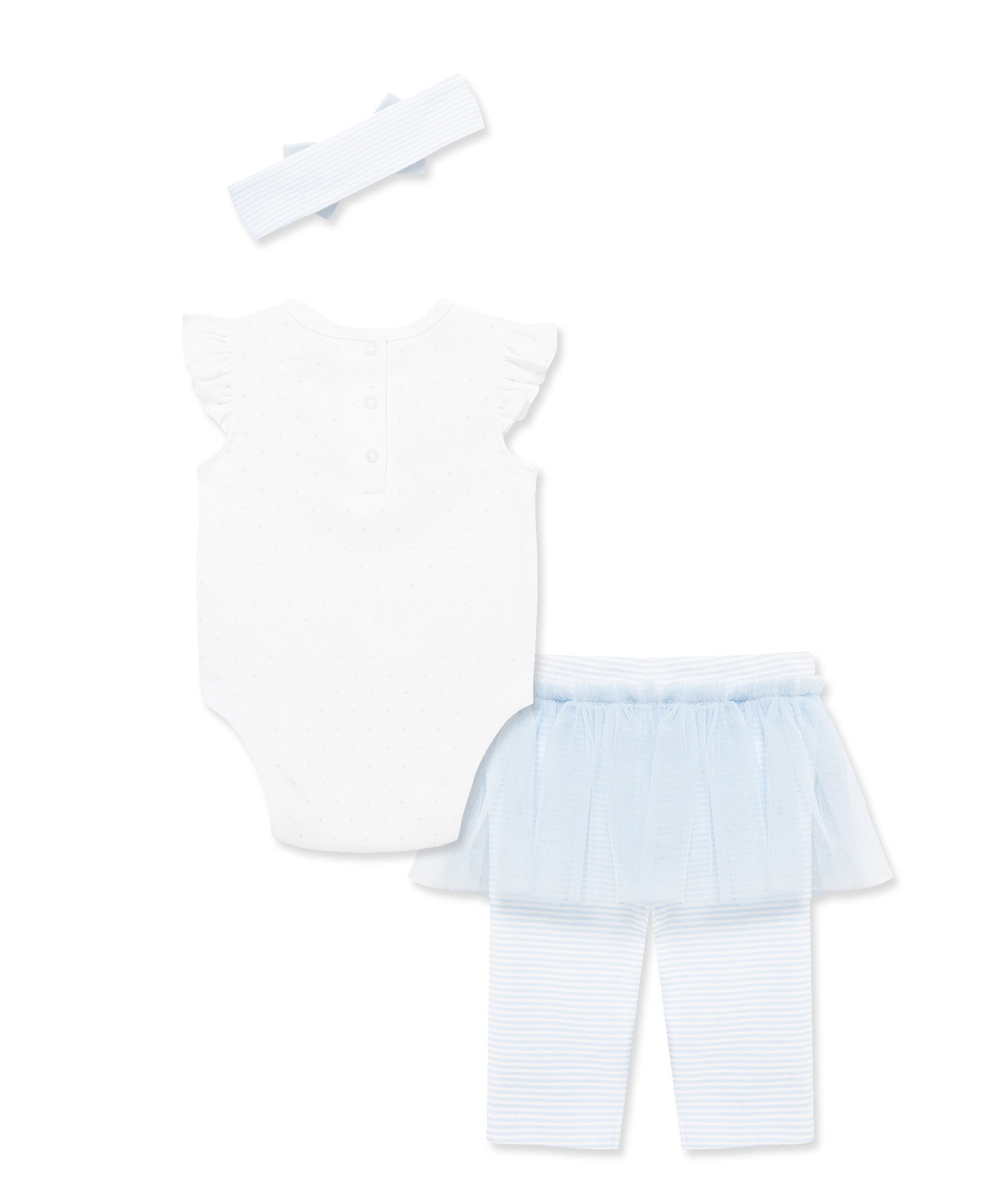 Daisies Skegging & Headband Set (3M-12M)