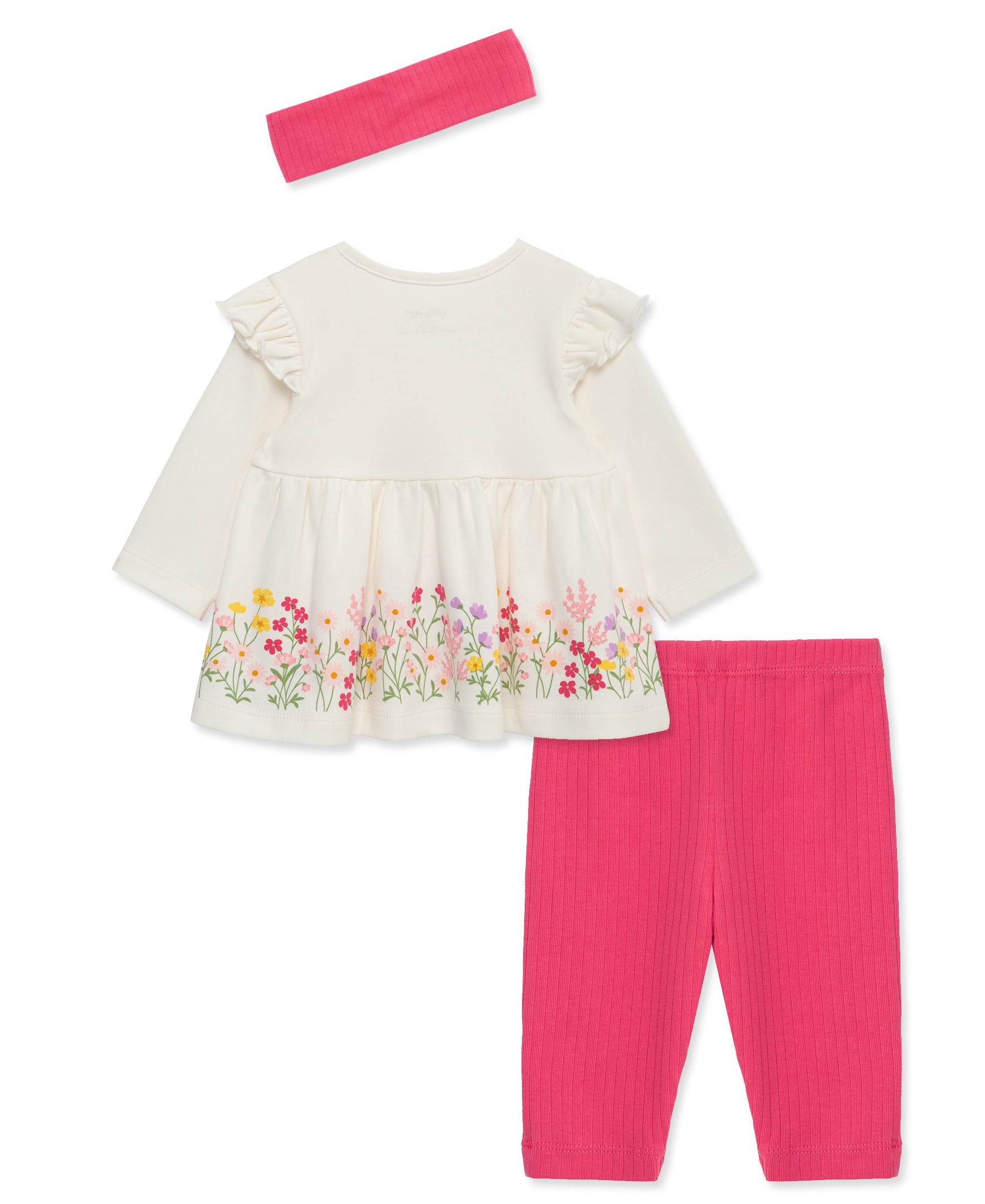 Floral Border Tunic Set (3M-12M) - Little Me
