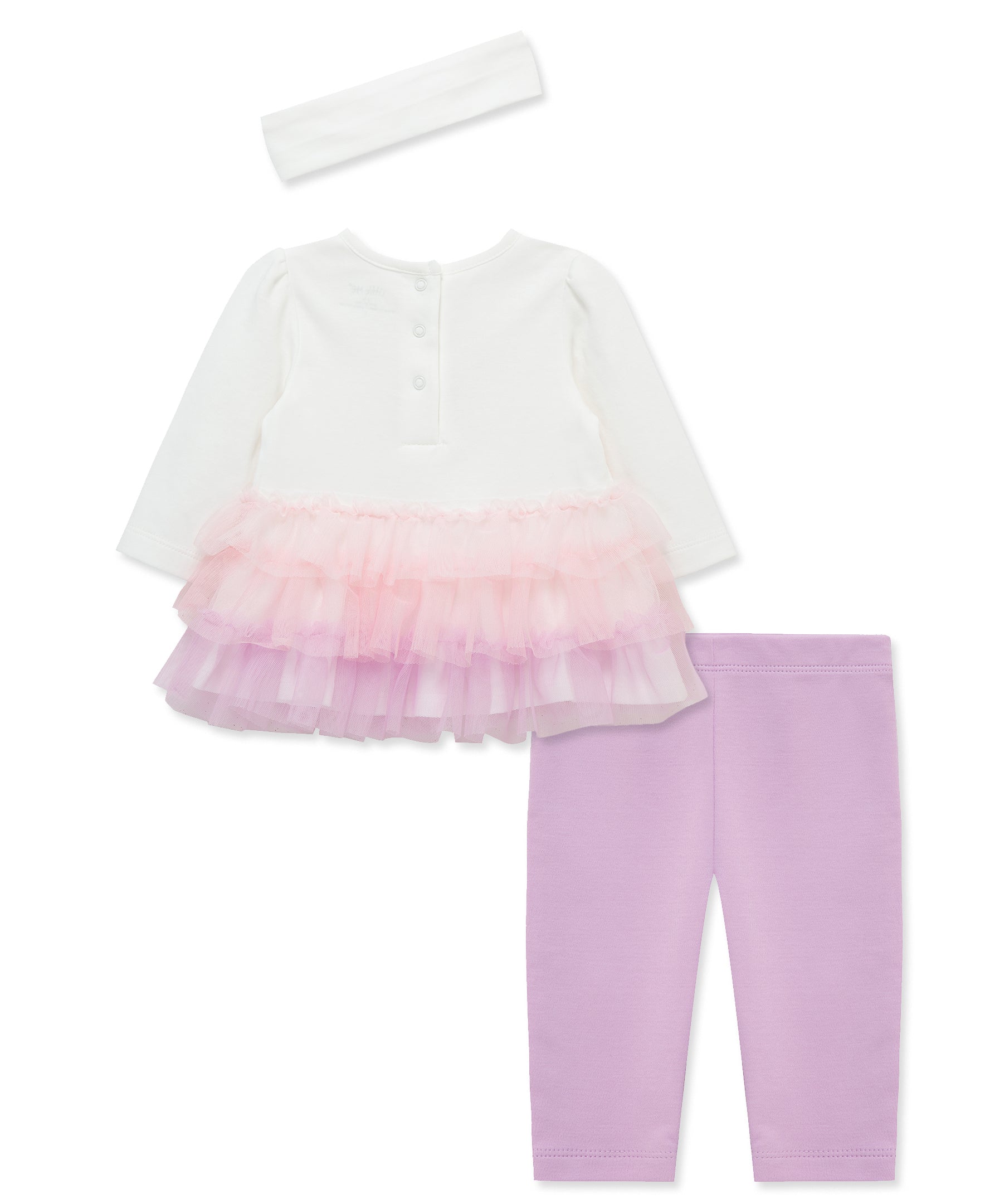 Floral Tutu & Legging Set (3M-12M) - Little Me