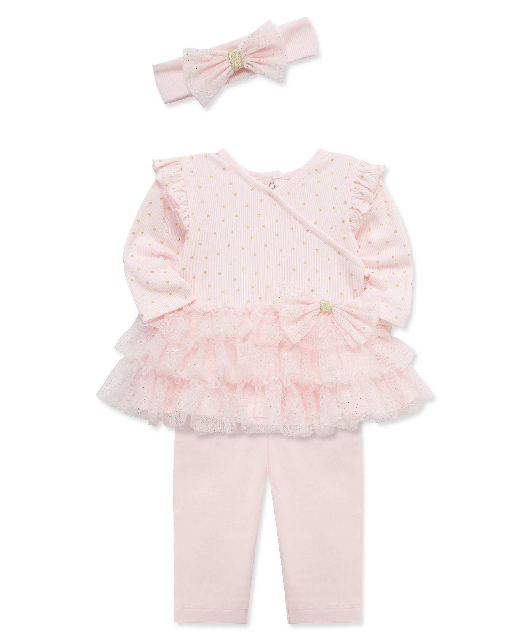 Dot Shine Tutu & Legging Set (3M-12M) - Little Me