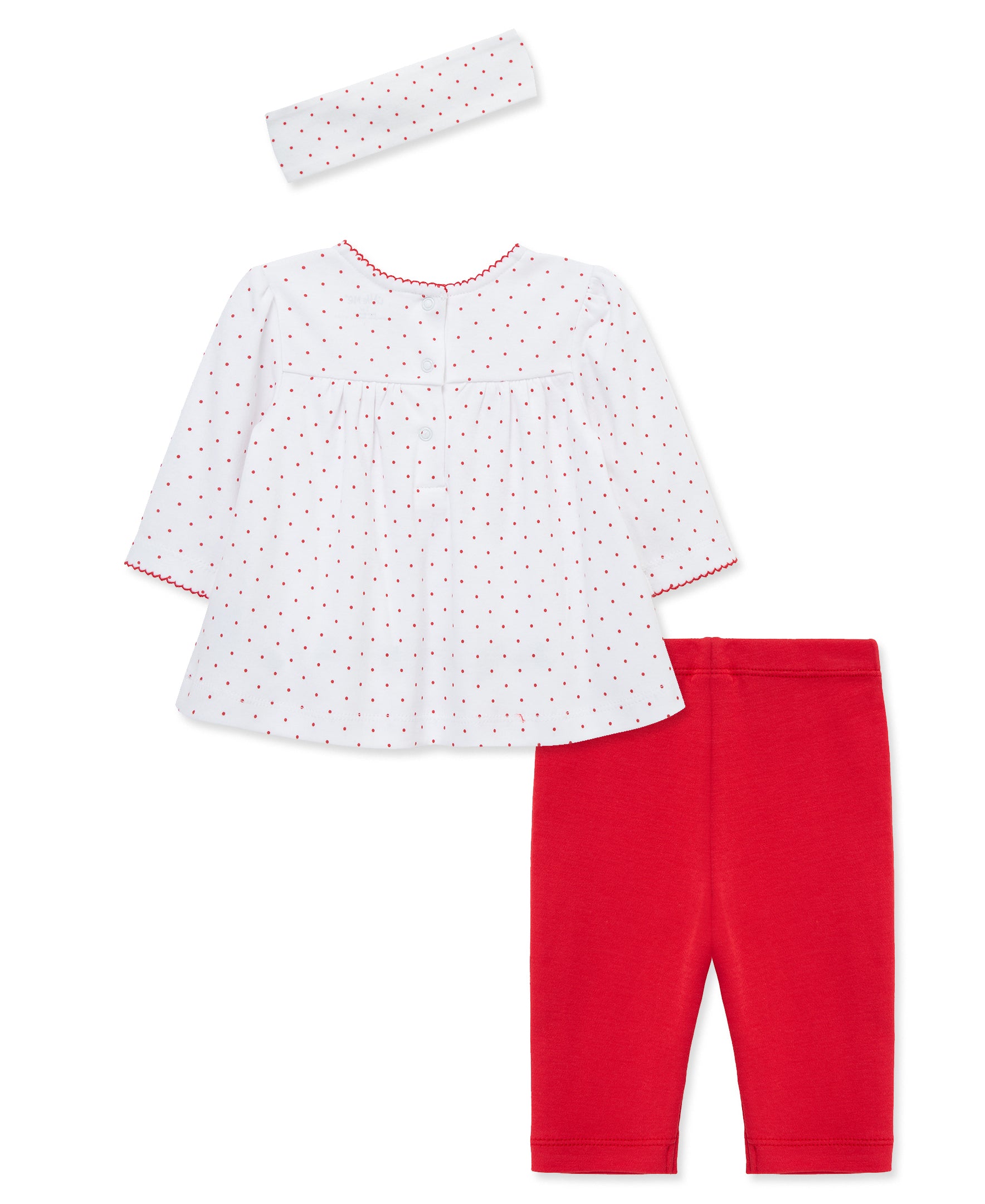"My First Christmas" Holly Tunic Set (3M-12M) - Little Me