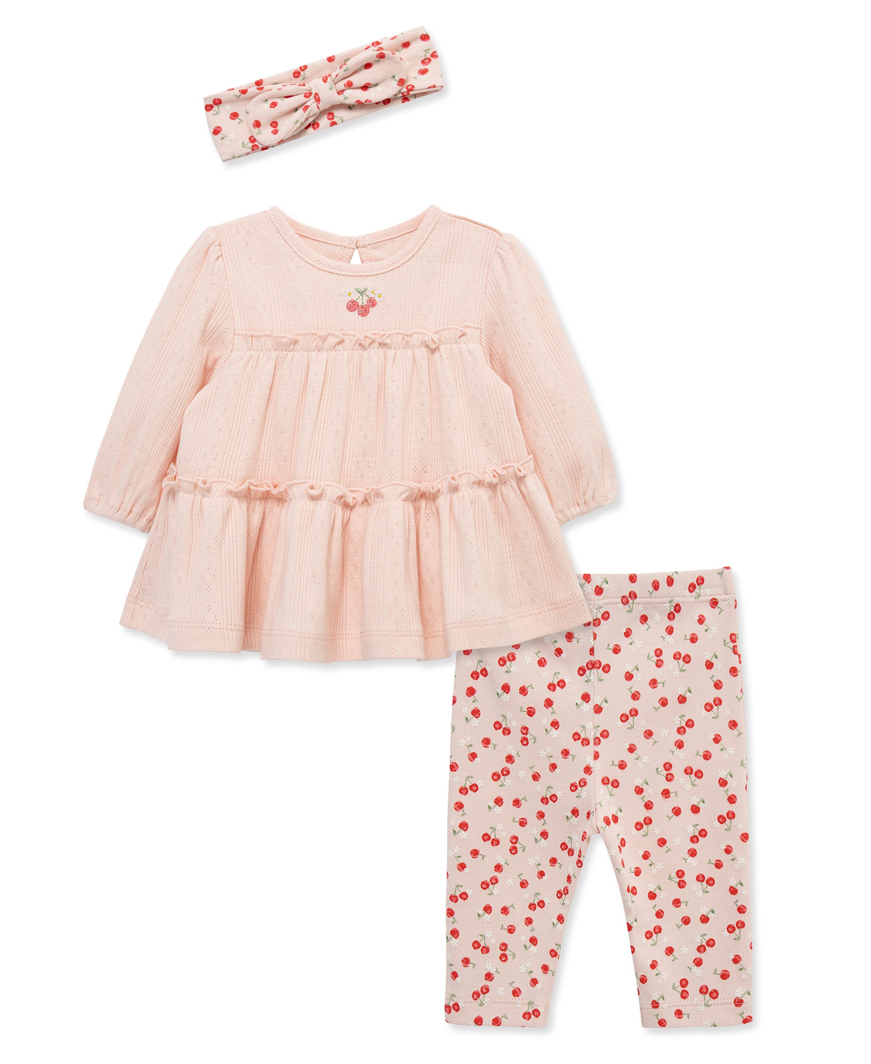 Cherries Tunic & Legging Set (3M-12M) - Little Me
