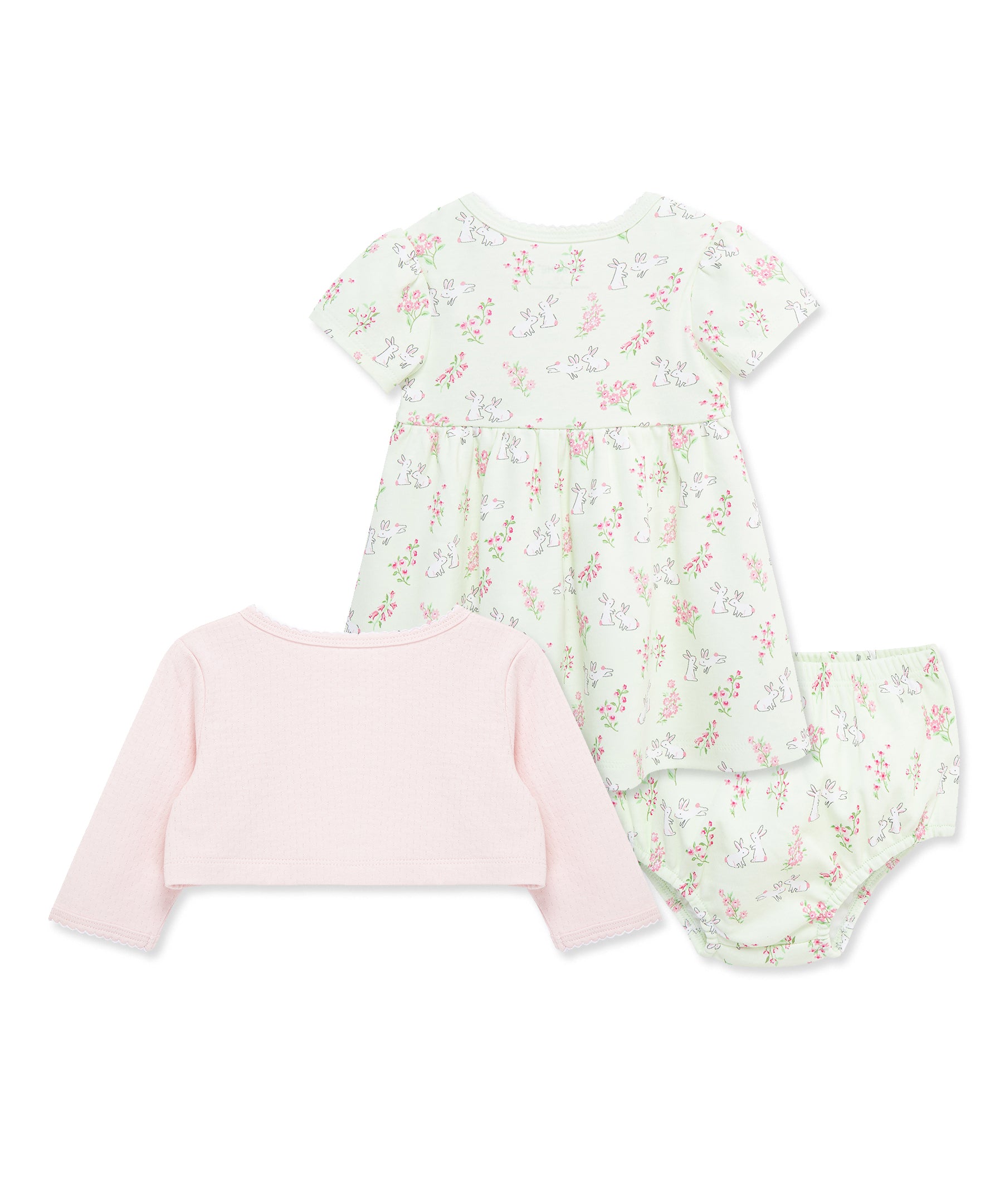 Bunny Knit Dress & Cardigan Set - Little Me