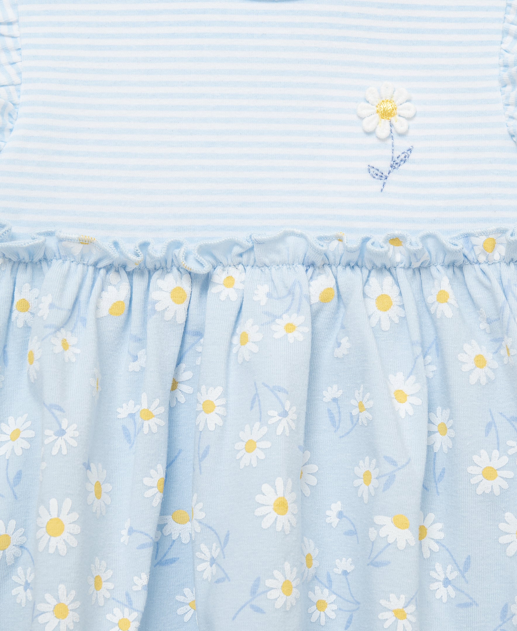 Daisies Bodysuit Dress & Headband