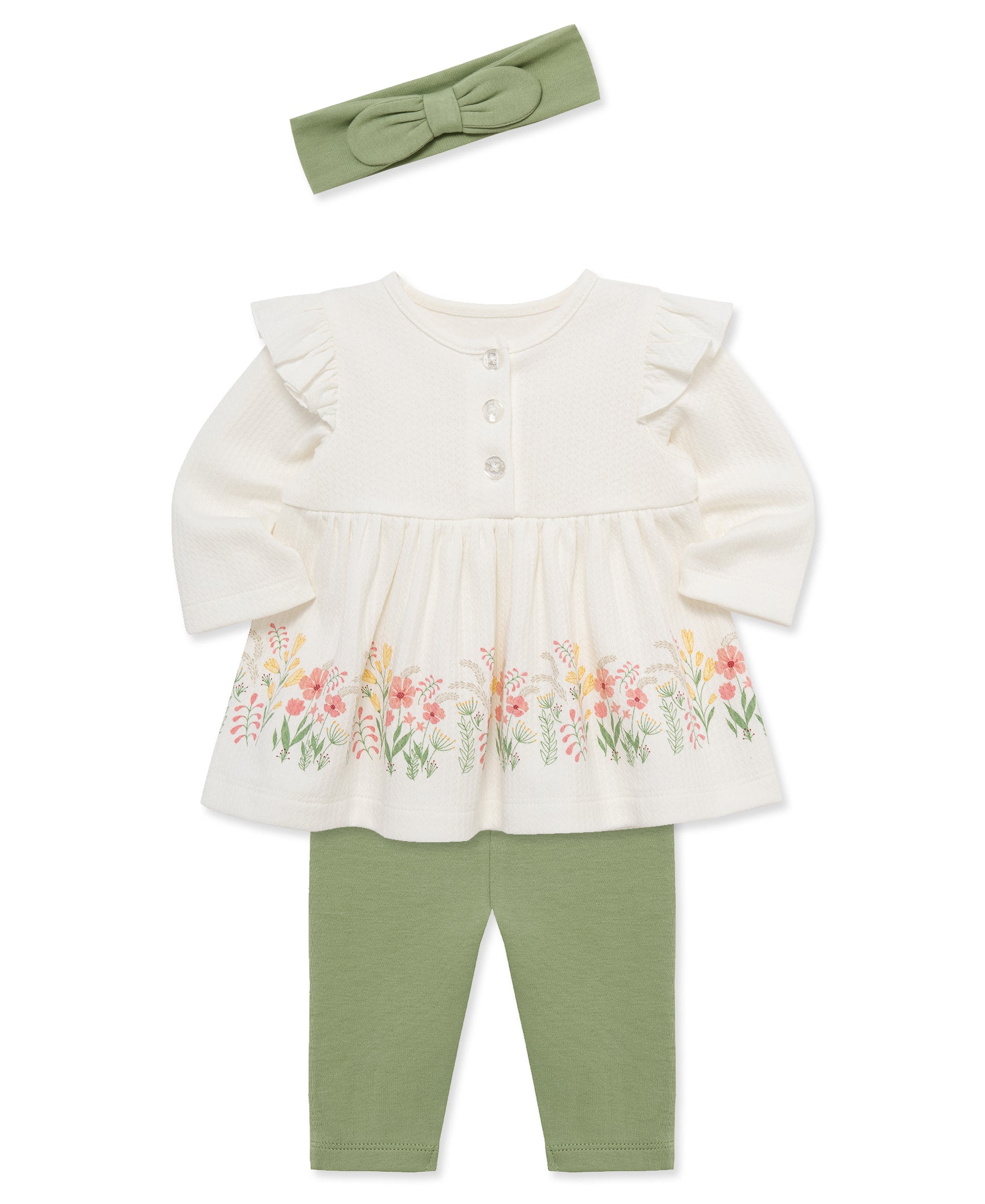 Border Tunic & Legging Set (3M-12M) - Little Me