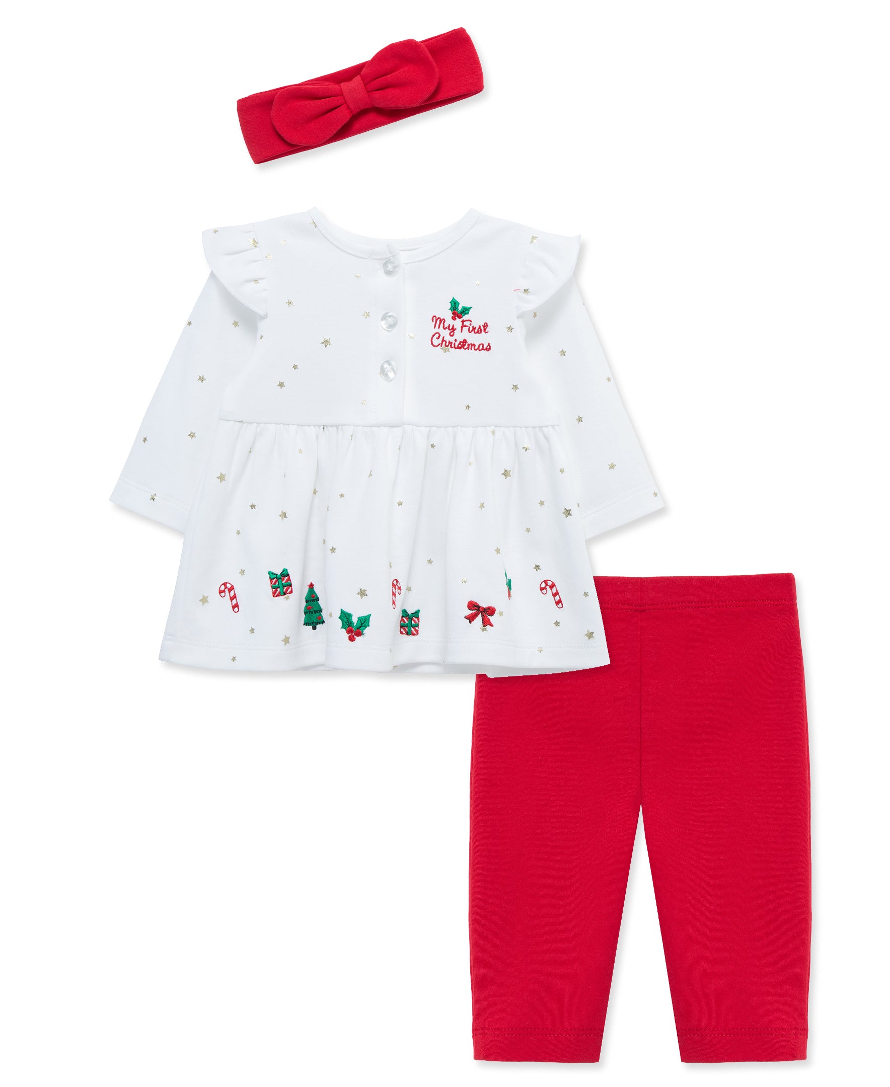 Merry Tunic & Headband Set (3M-12M) - Little Me
