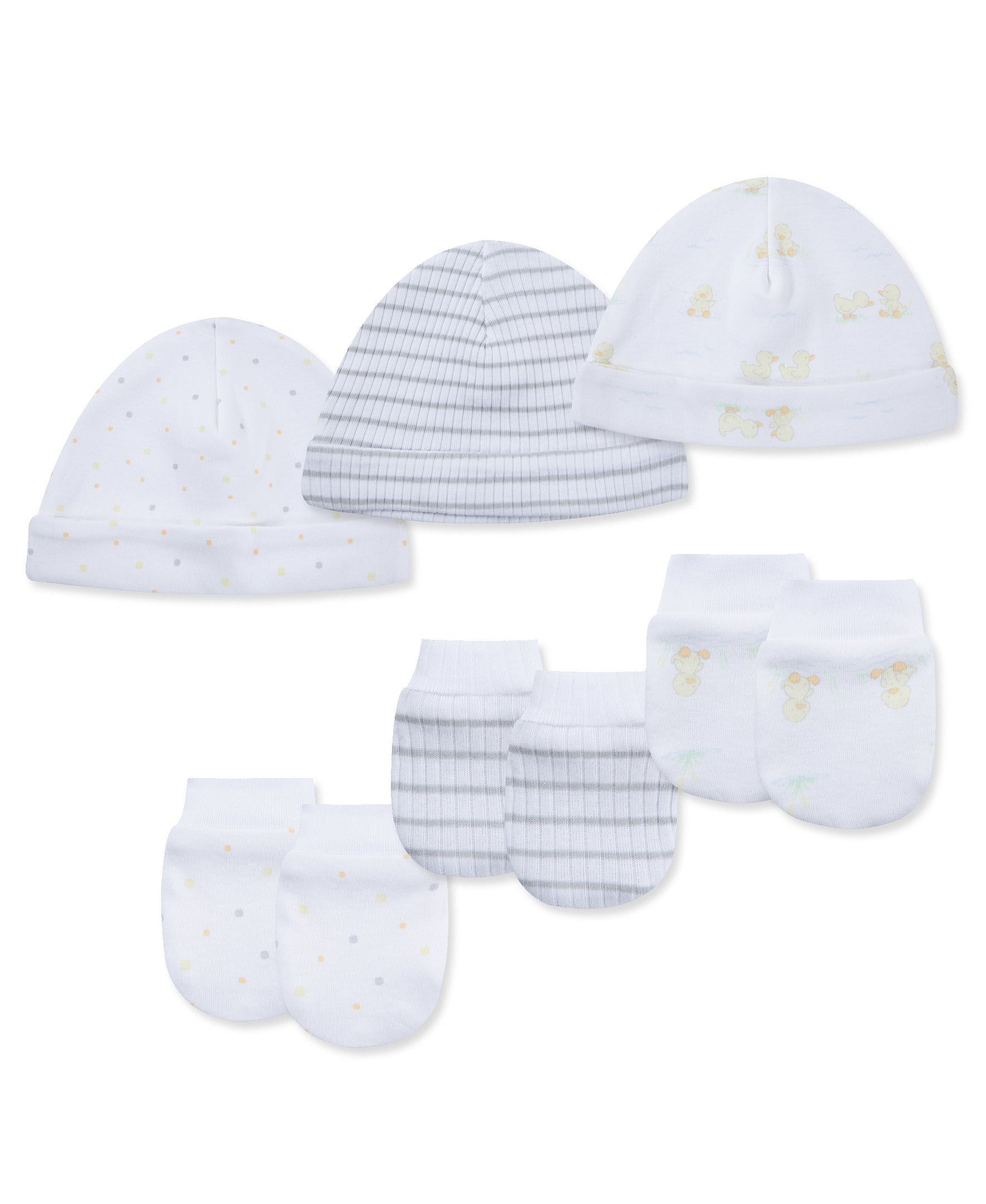 Splashy Ducks Hat & Mitten Set - Little Me