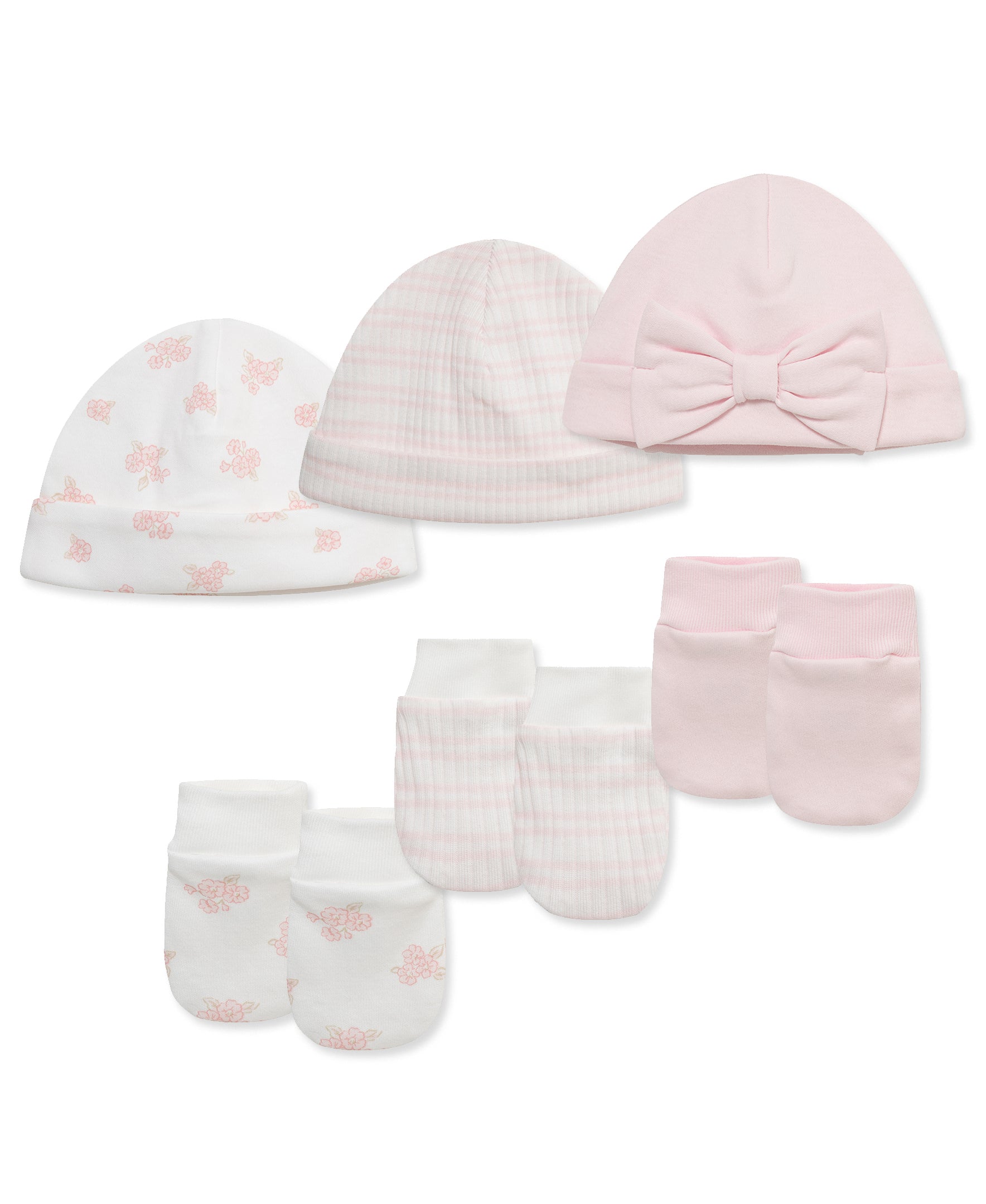 Dainty Bears Hat & Mitt Set - Little Me