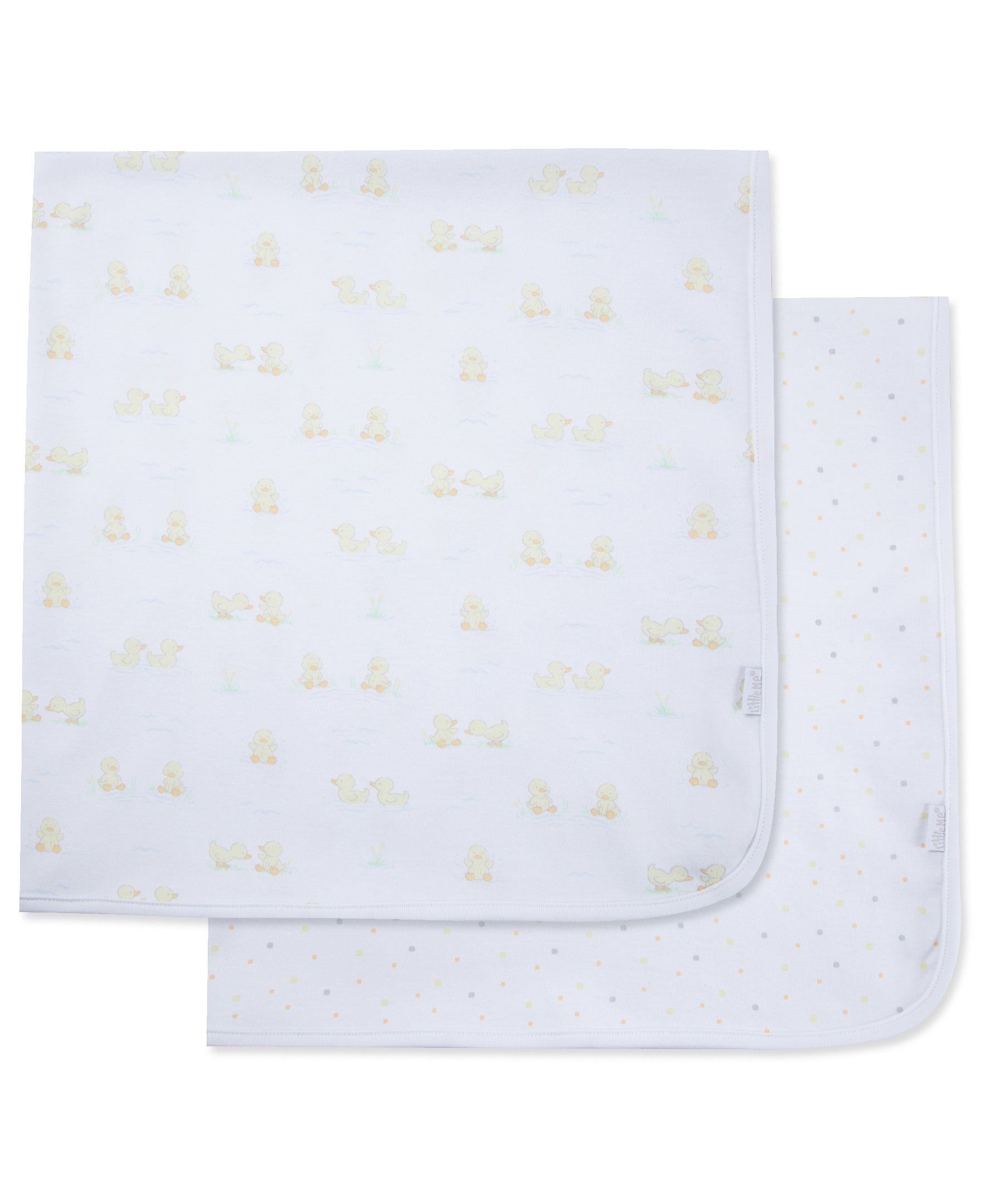 Splashy Ducks Receiving Blankets (2-Pack) - Little Me