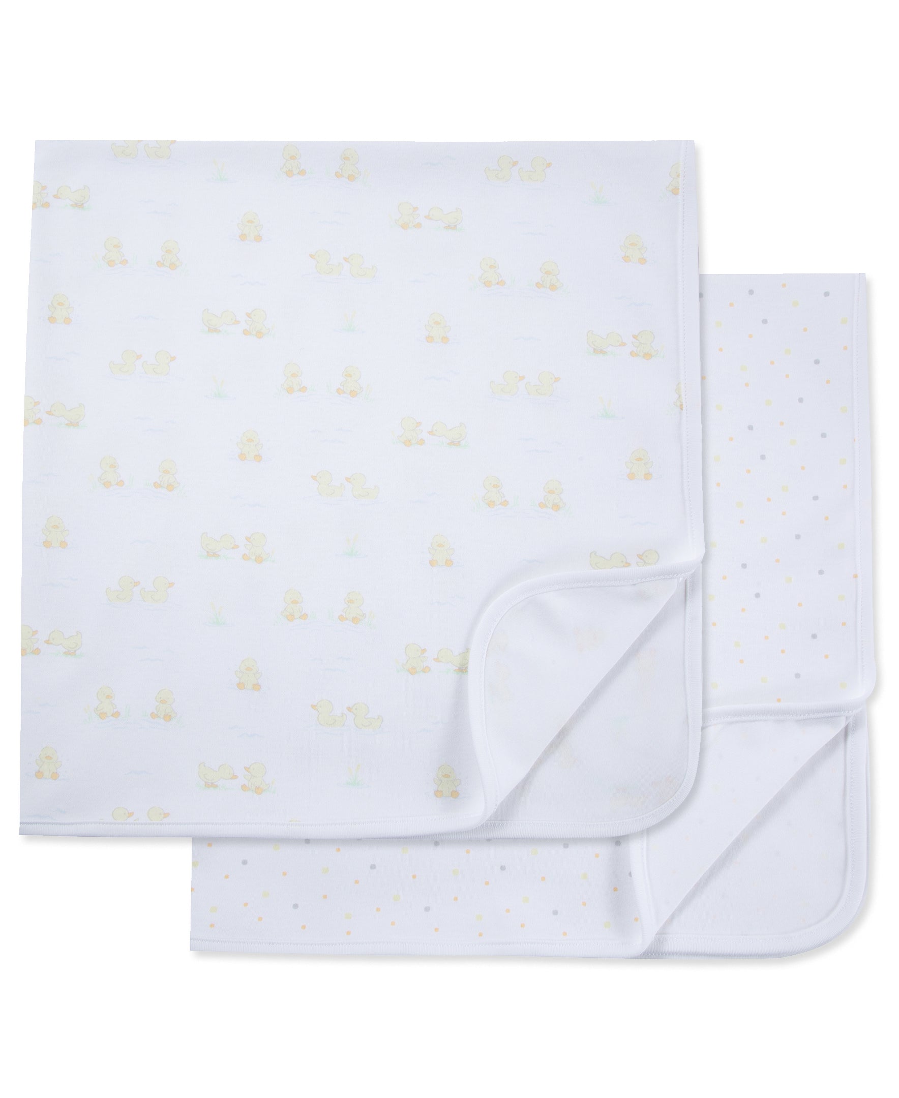 Splashy Ducks Receiving Blankets (2-Pack) - Little Me