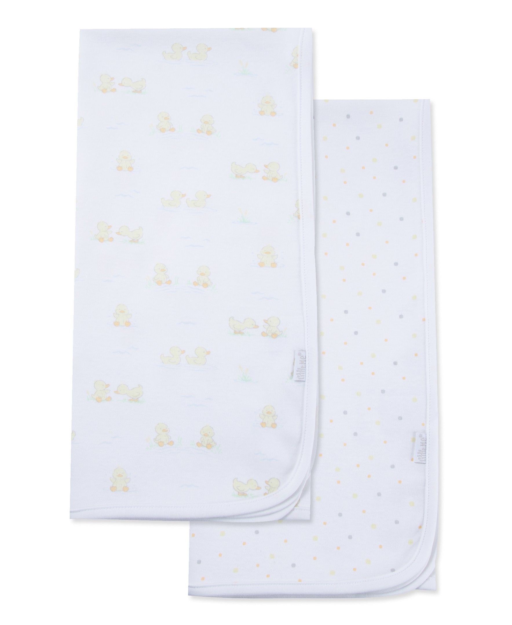 Splashy Ducks Receiving Blankets (2-Pack) - Little Me