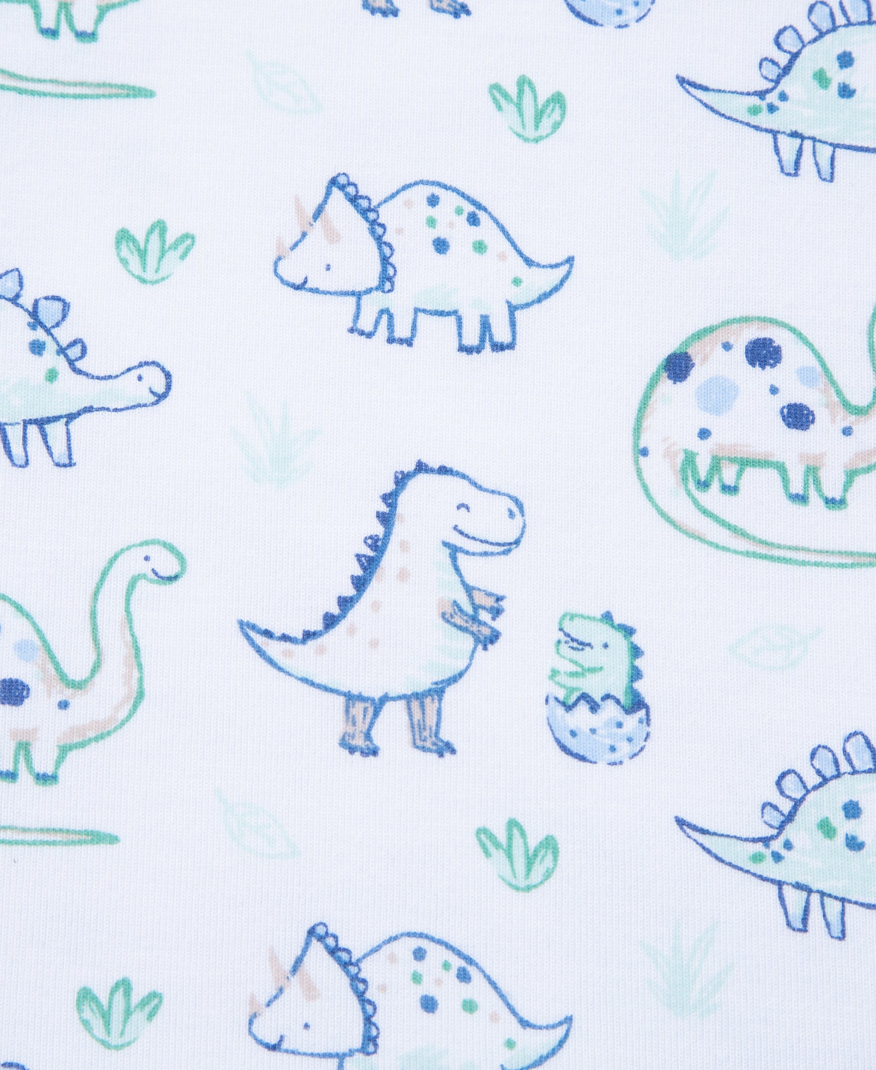 Dino Friends Receiving Blankets (2-Pack) - Little Me