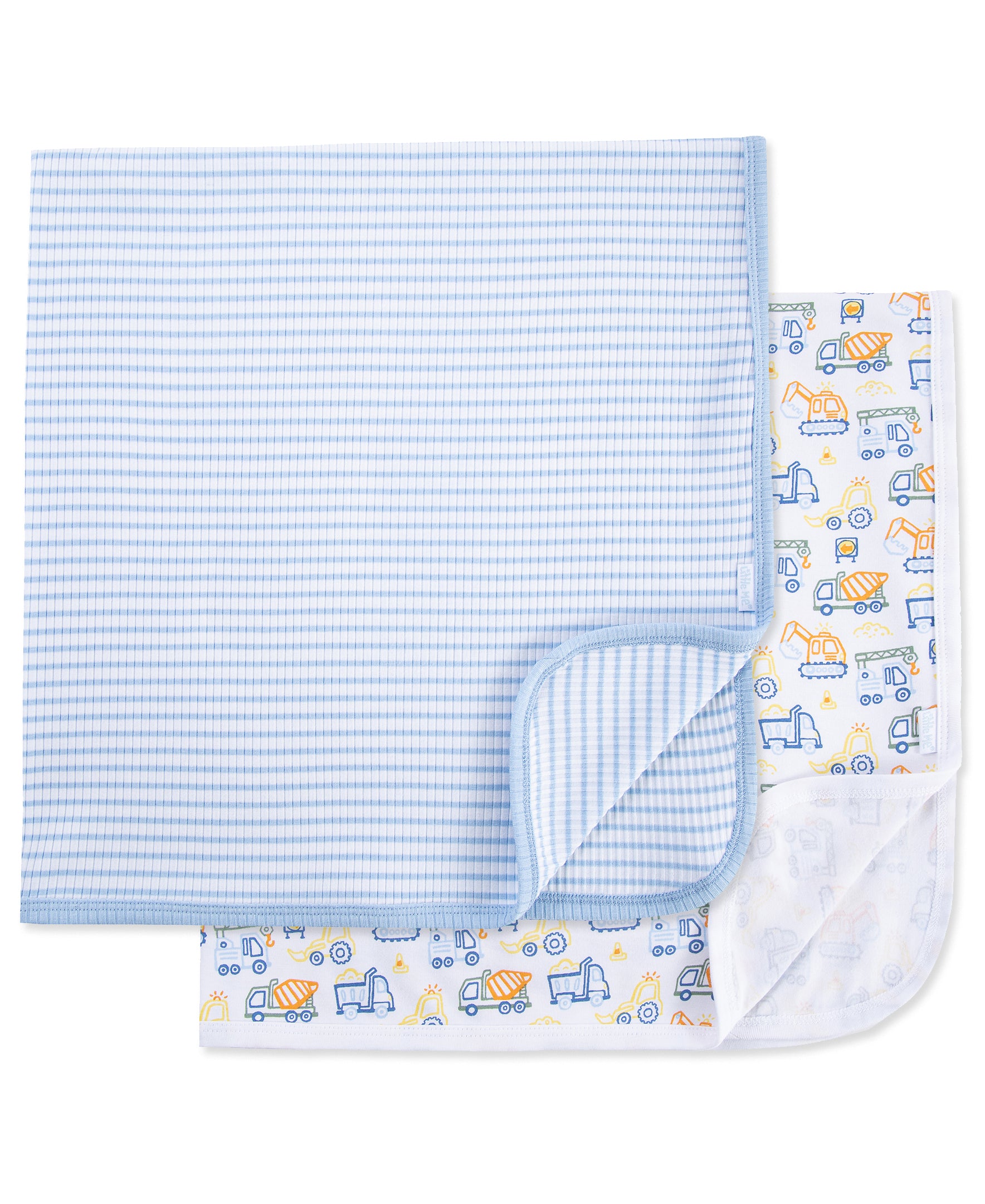 Trucks Receiving Blankets (2-Pack) - Little Me