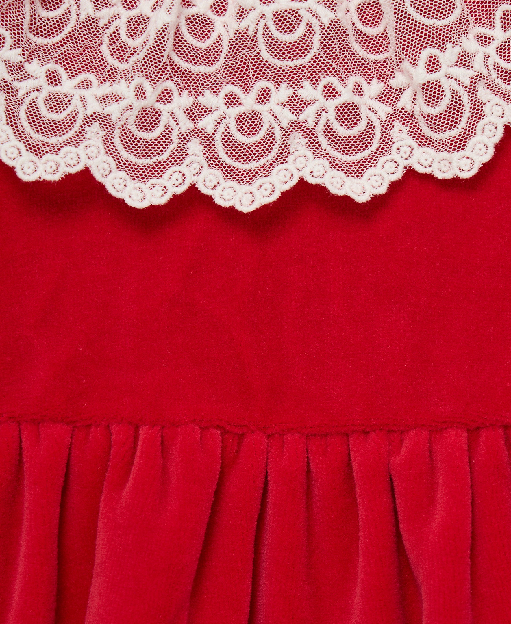 Golden Treasures Lace Bubble & Headband Set (3M-9M) - Little Me