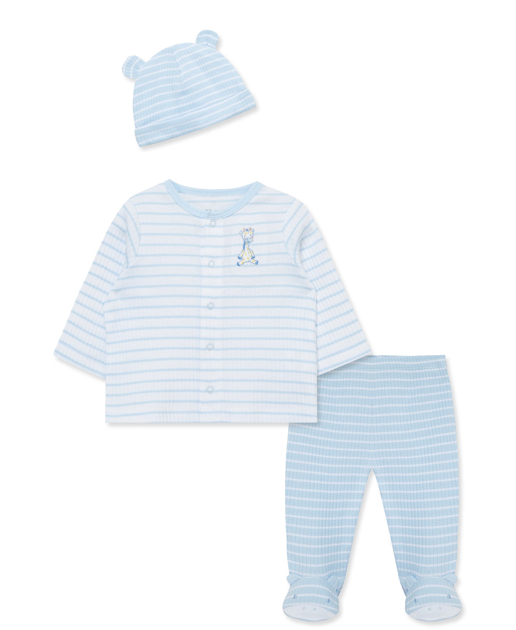Snuggly Safari 3-Piece Cardigan Set - Little Me