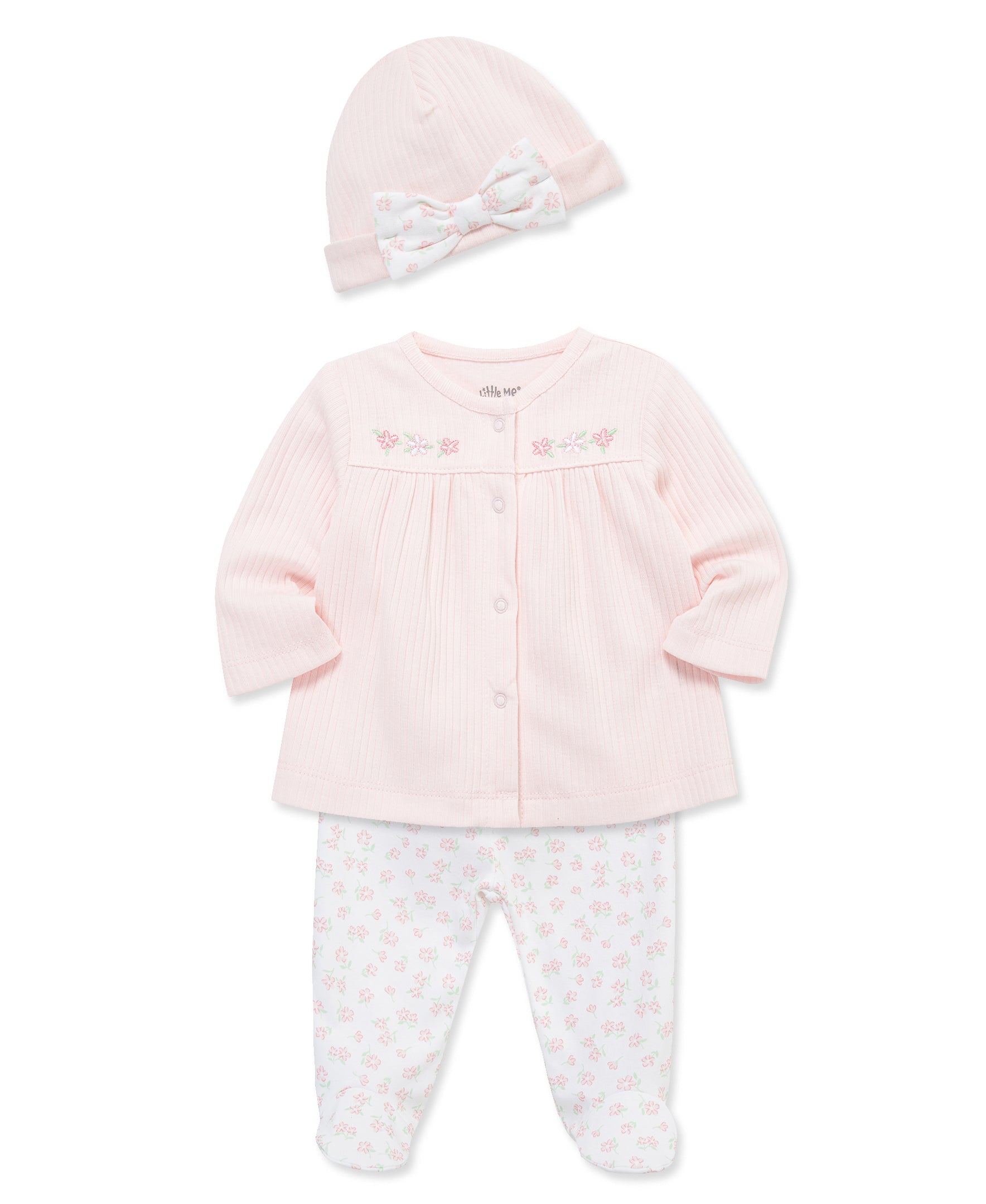 Pretty Puppies 3-Piece Cardigan Set - Little Me