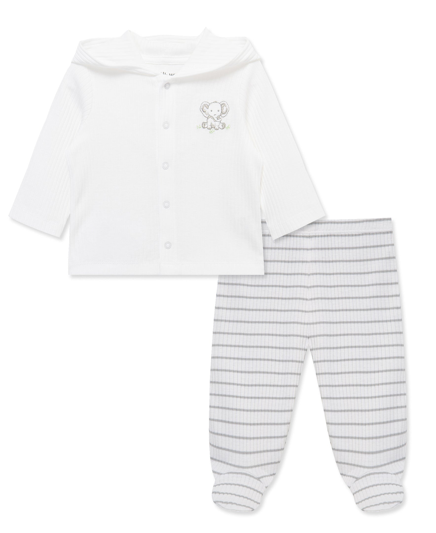 Baby Elephants 2-Piece Cardigan Set - Little Me