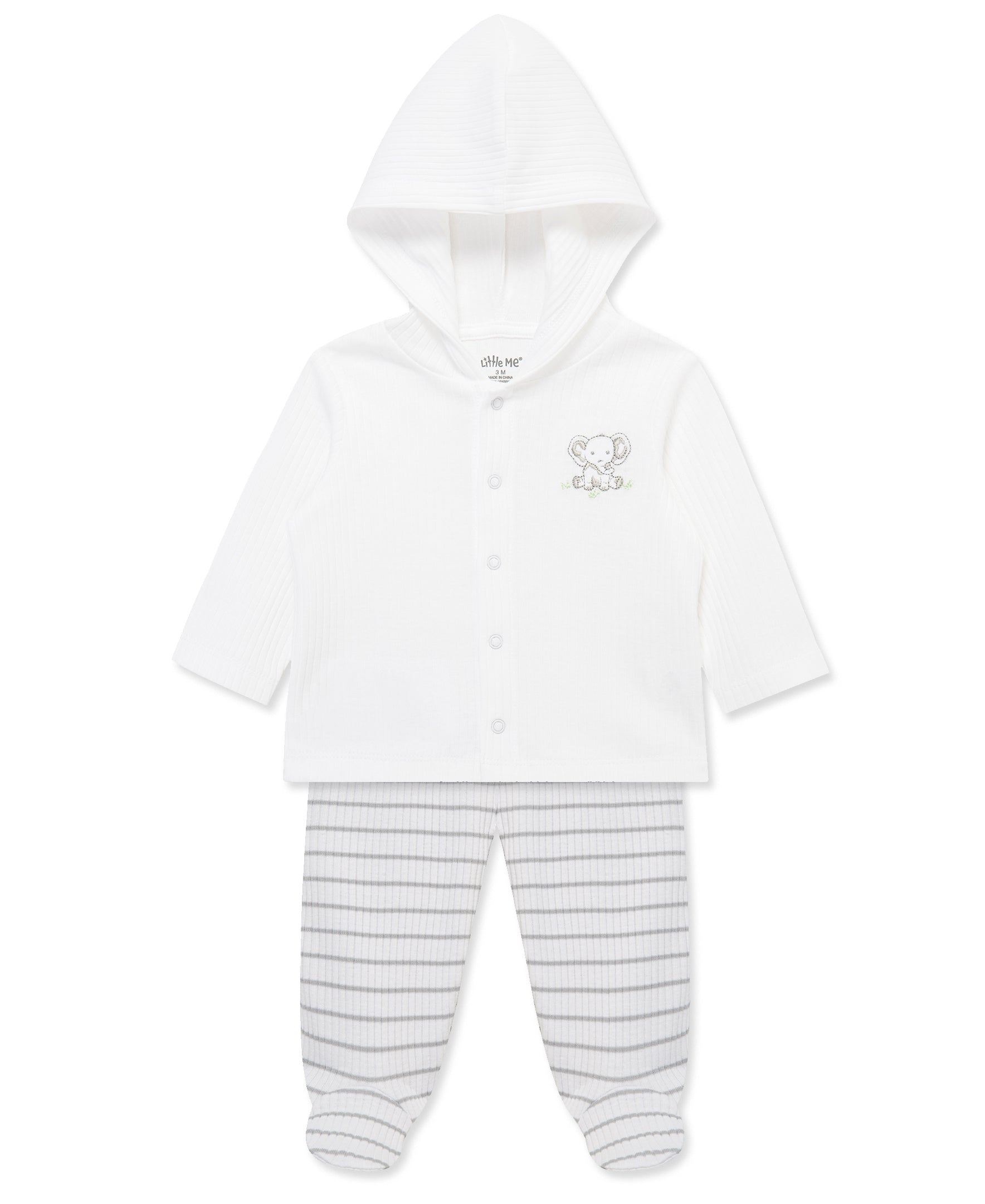 Baby Elephants 2-Piece Cardigan Set - Little Me