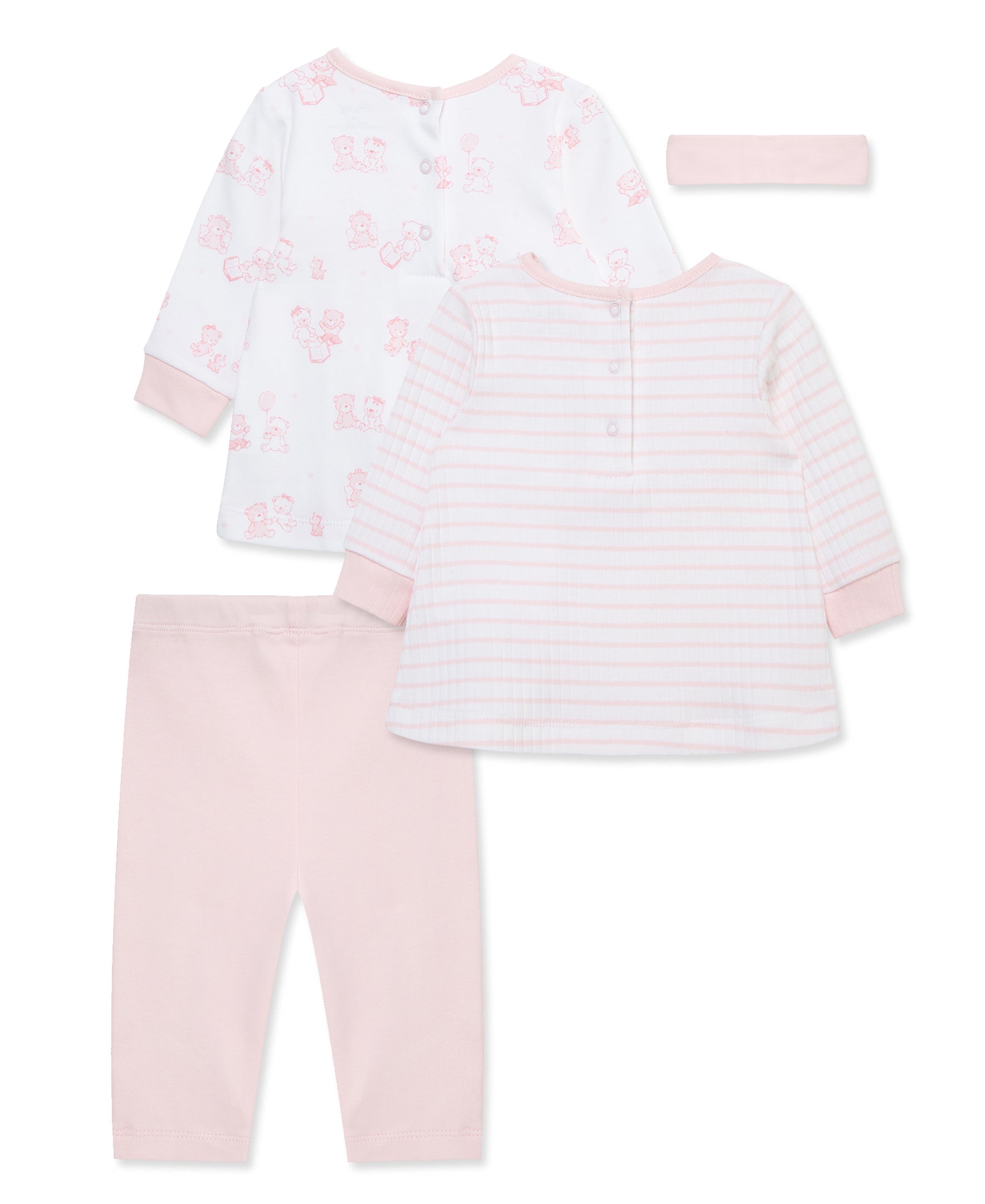 Joyful Bears 3-Piece Pant Set & Headband - Little Me