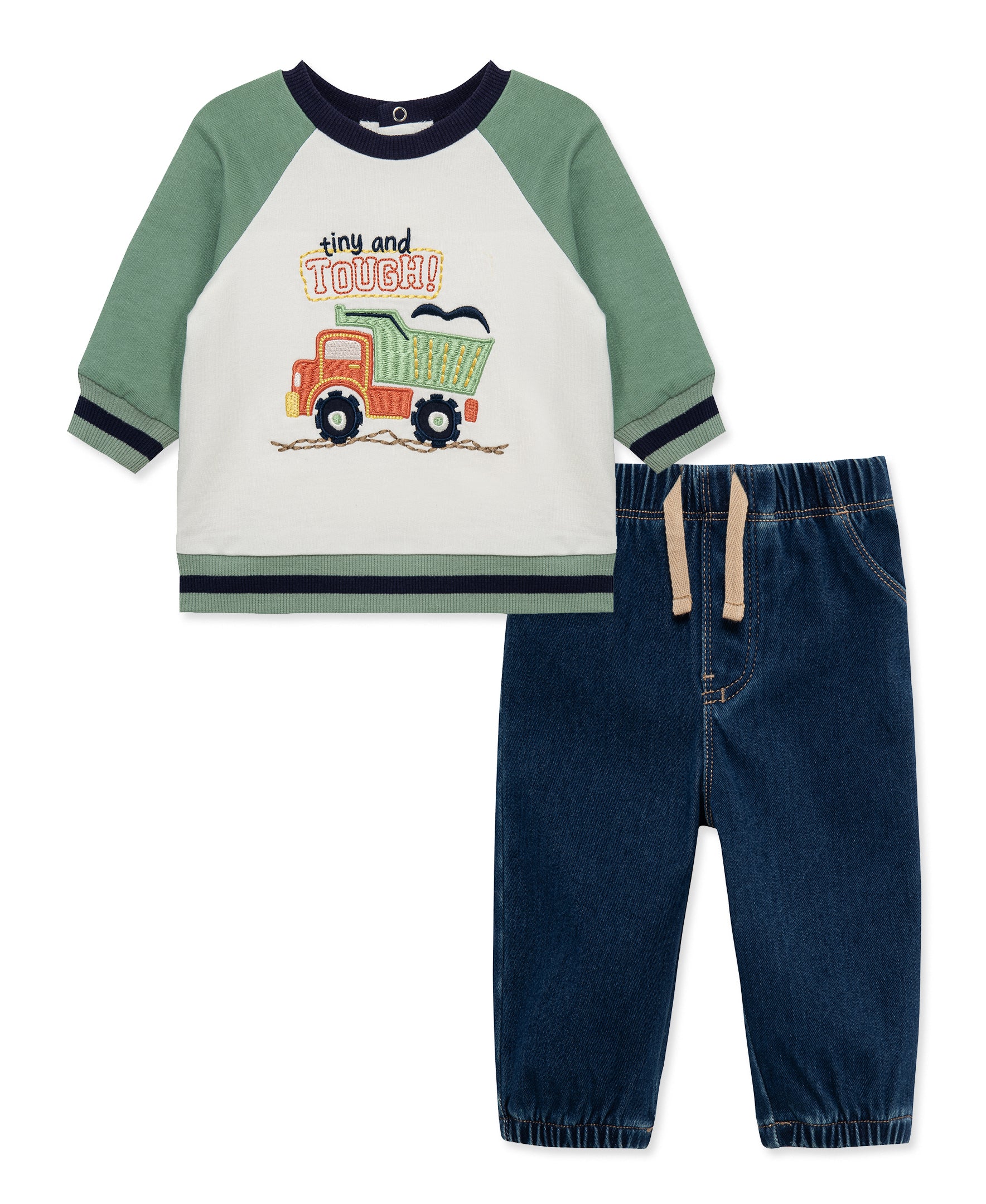 Construction Crew Big Truck Active Set (3M-12M) - Little Me