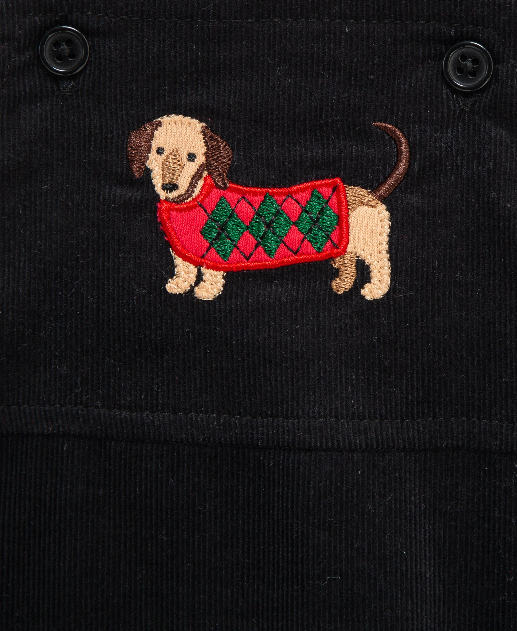 Party Pups Overall Set (3M-9M)