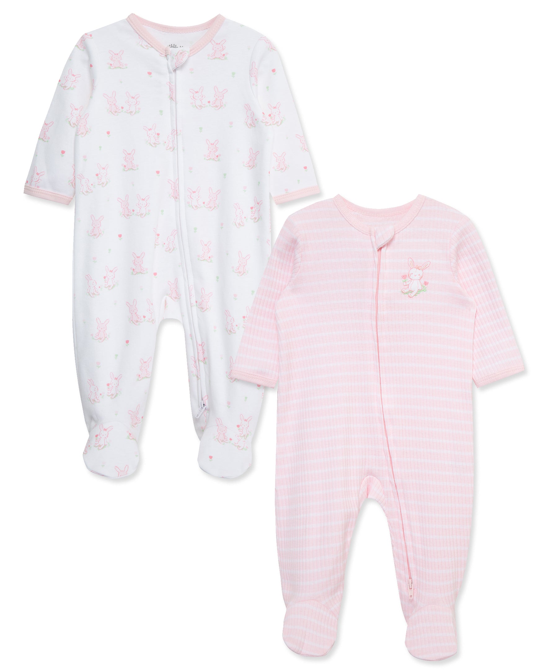 Cuddly Bunnies Footies (2-Pack) - Little Me